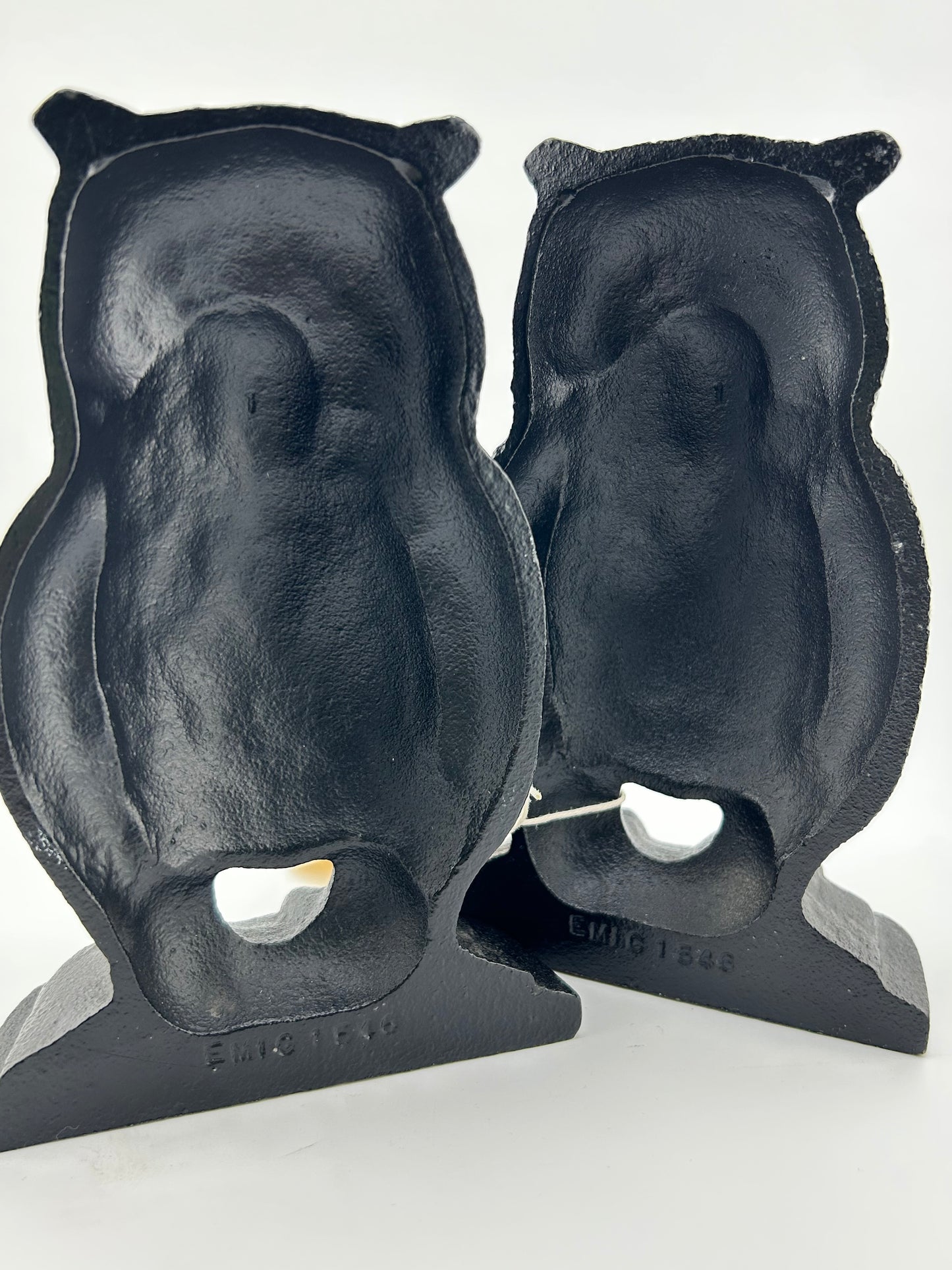 Pair of Cast Iron Owl Bookends/Door Stops