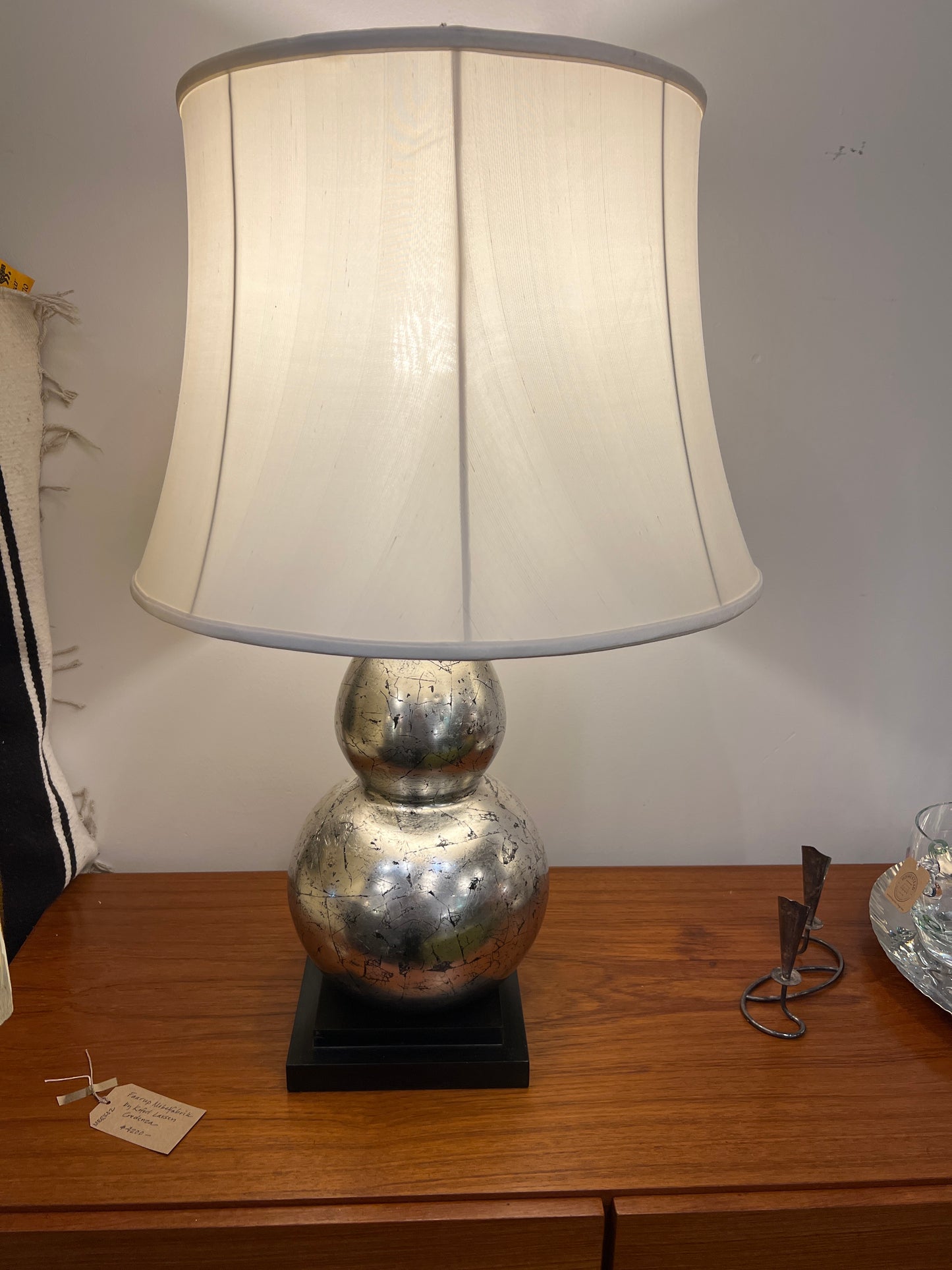 Mercury Glass Lamp