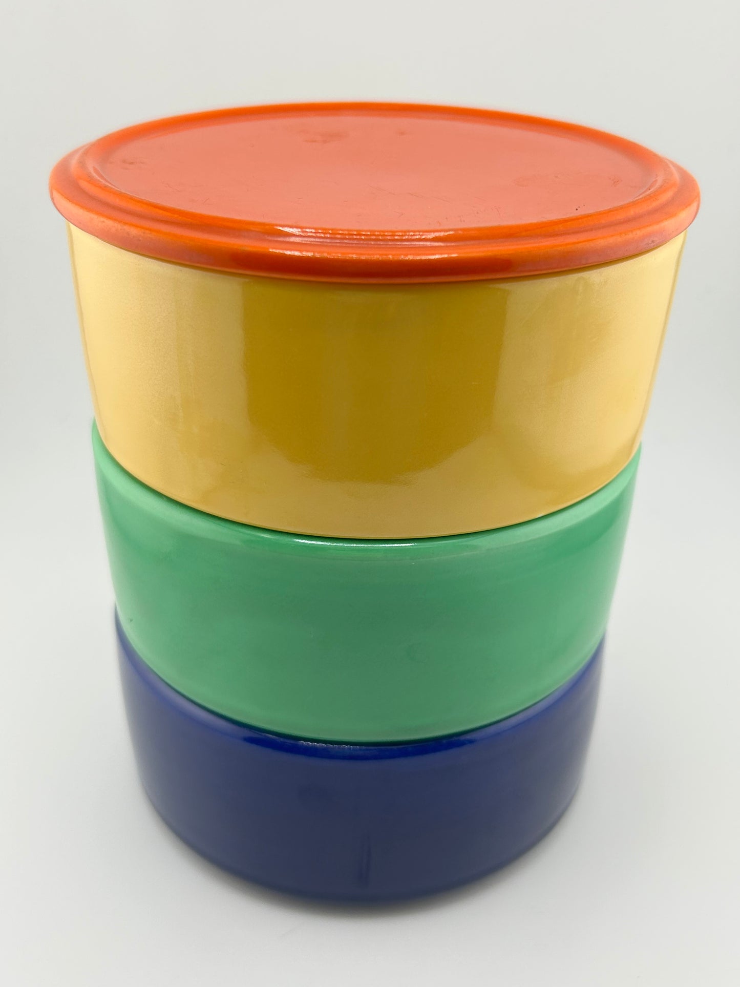 Vintage Fiesta Promo Kitchen Kraft Stacking Refrigerator Set