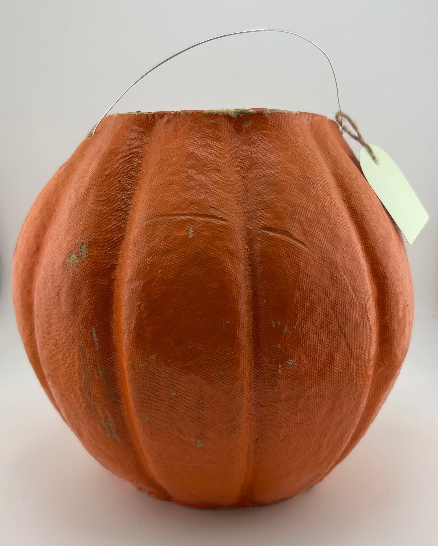 Vintage Paper Mache Jack O Lantern
