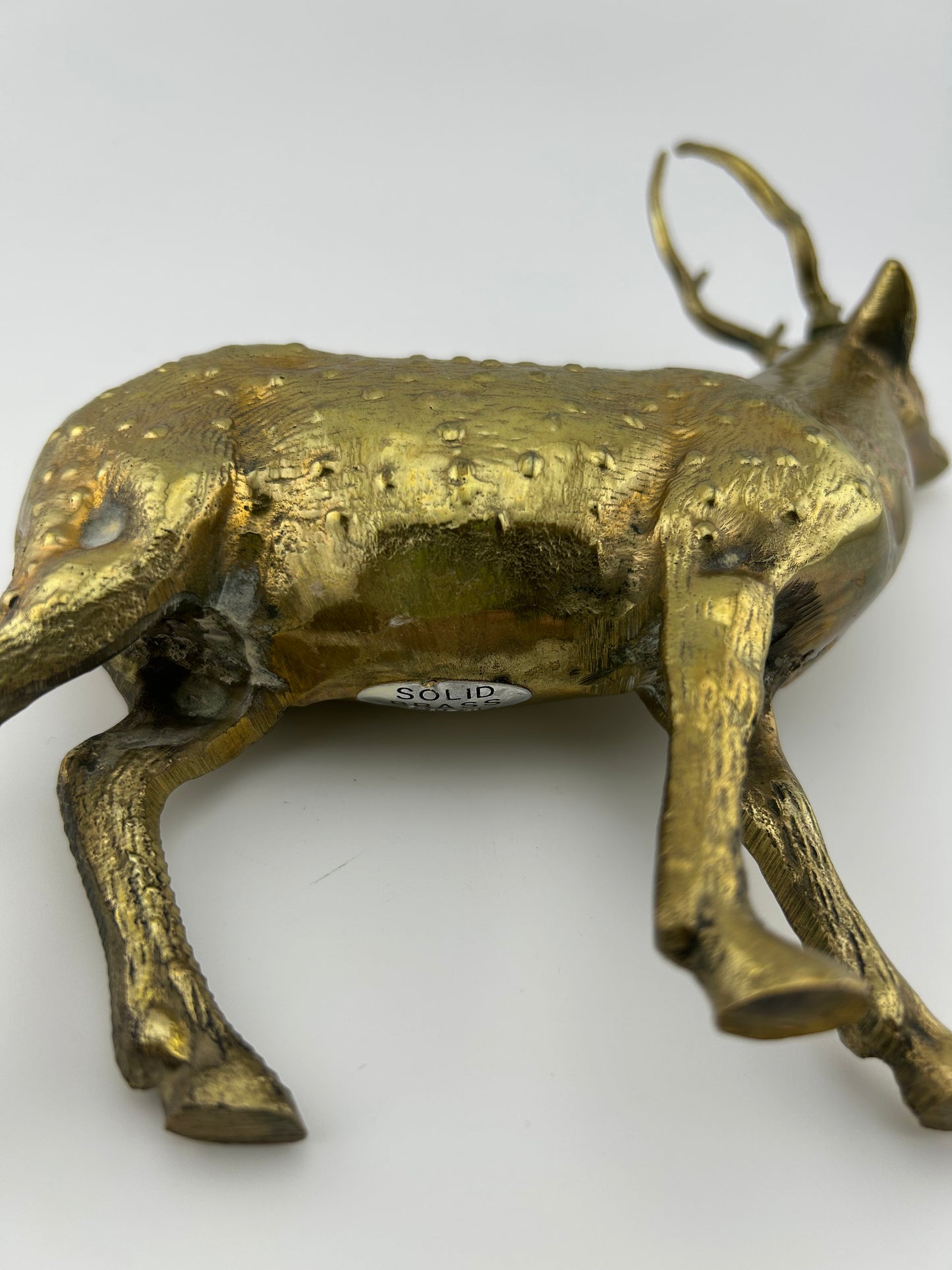 Solid Brass Deer