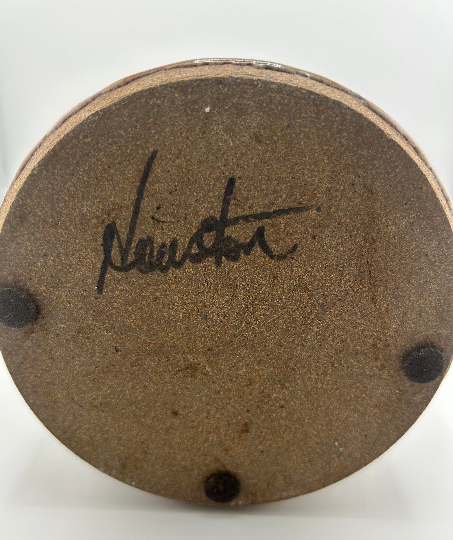 Studio Pottery Vessel with Handle