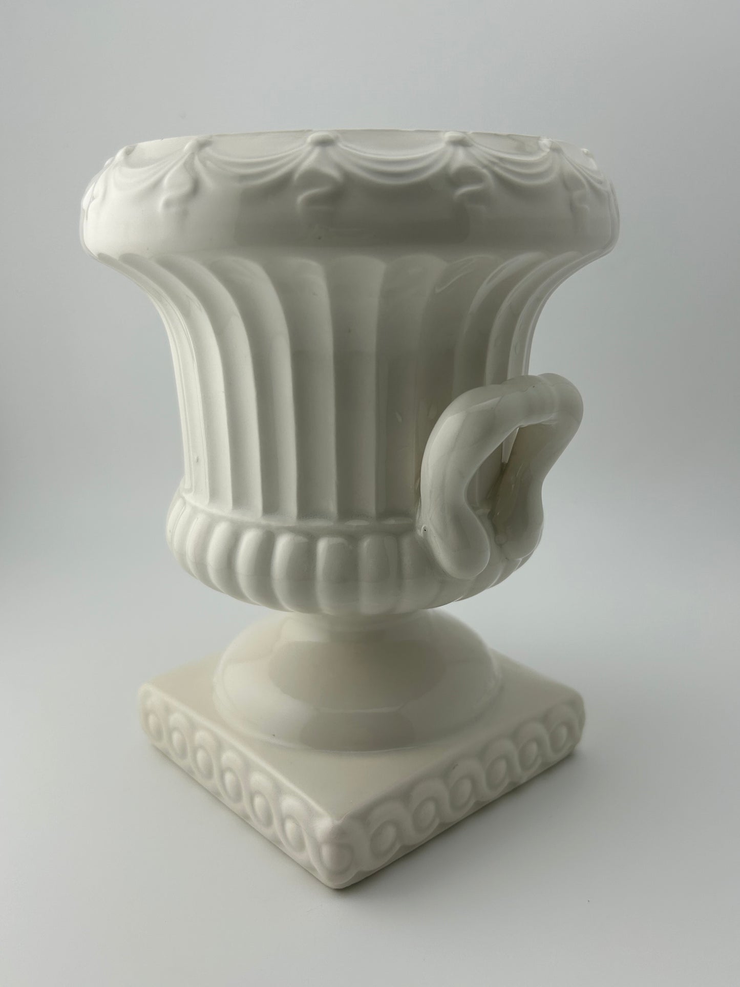 Frisco Golden Gate Co. White Urn Vase