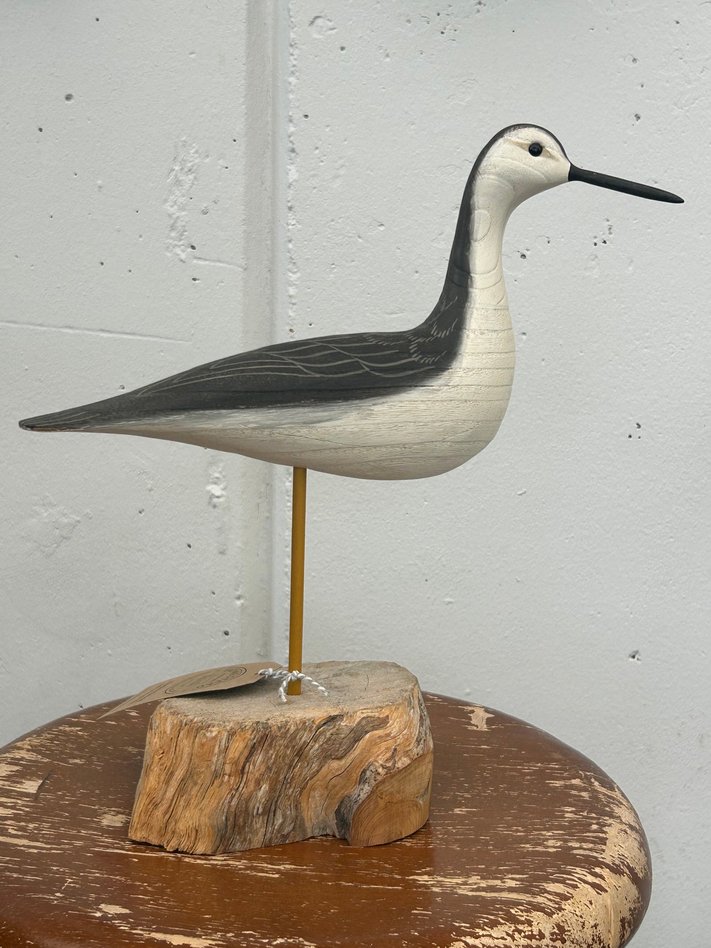Roe “Duc-Man” Terry Yellowlegs Shorebird (signed by artist)