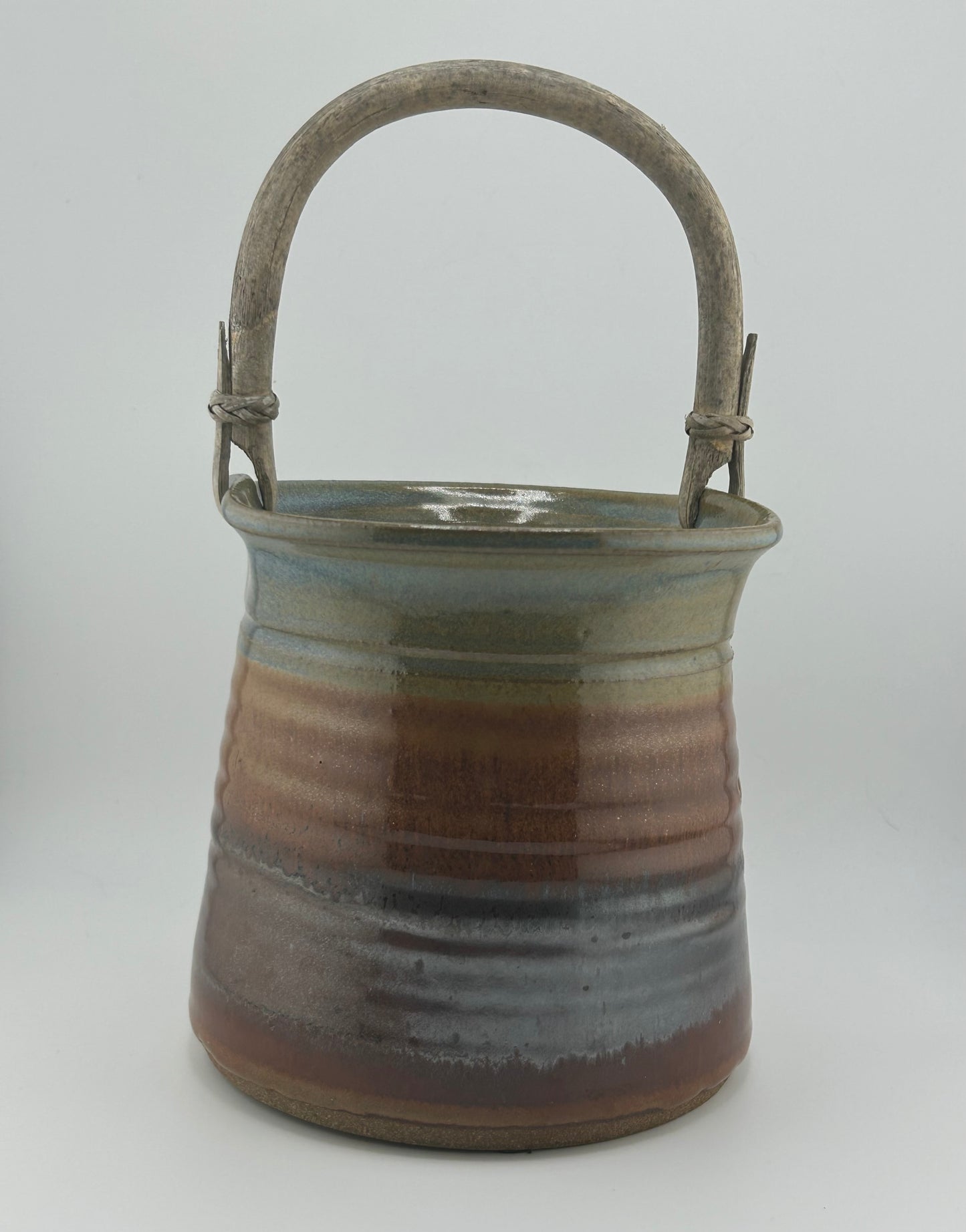 Studio Pottery Vessel with Handle