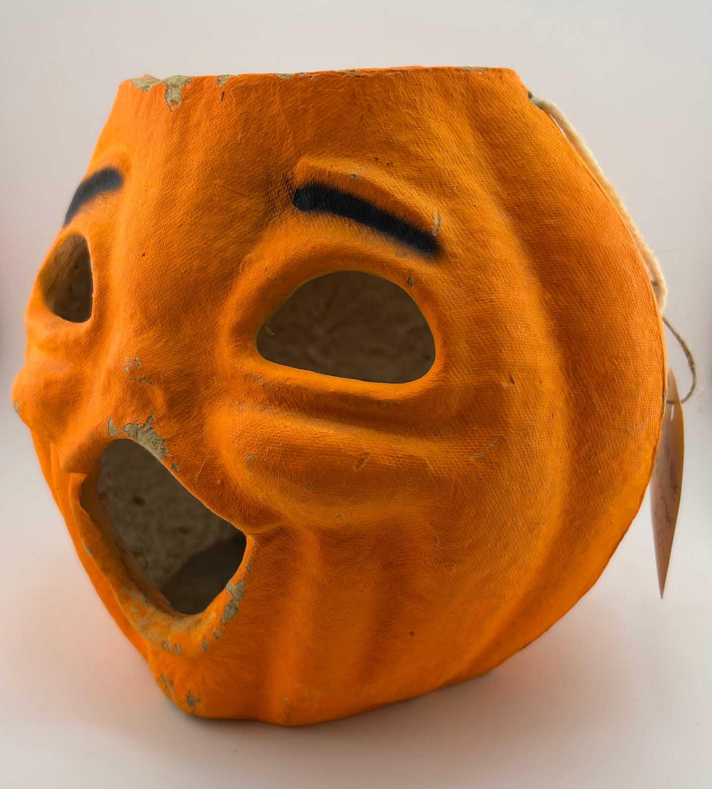 Vintage Paper Mache Jack O Lantern
