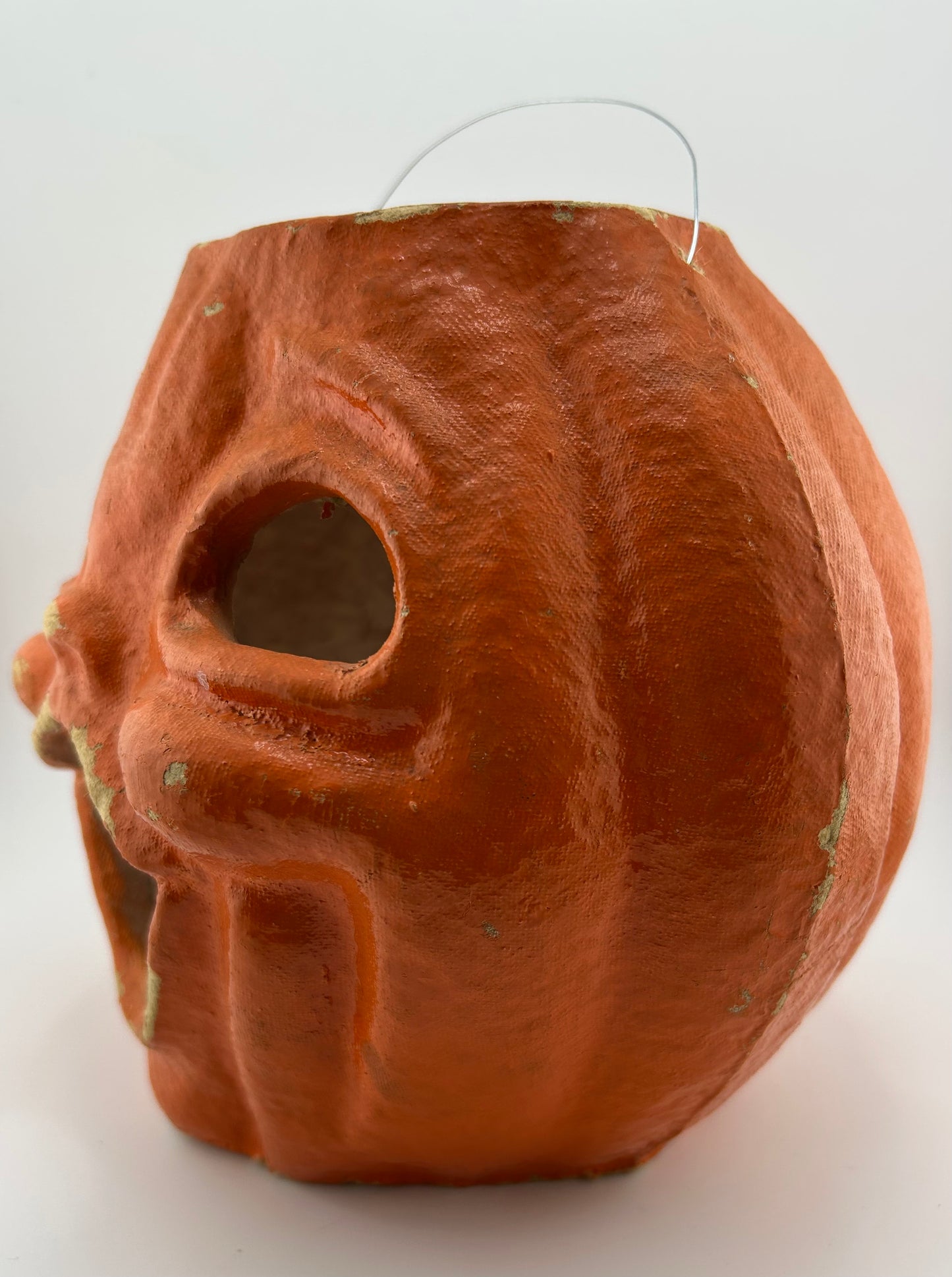 Vintage Paper Mache Jack O Lantern