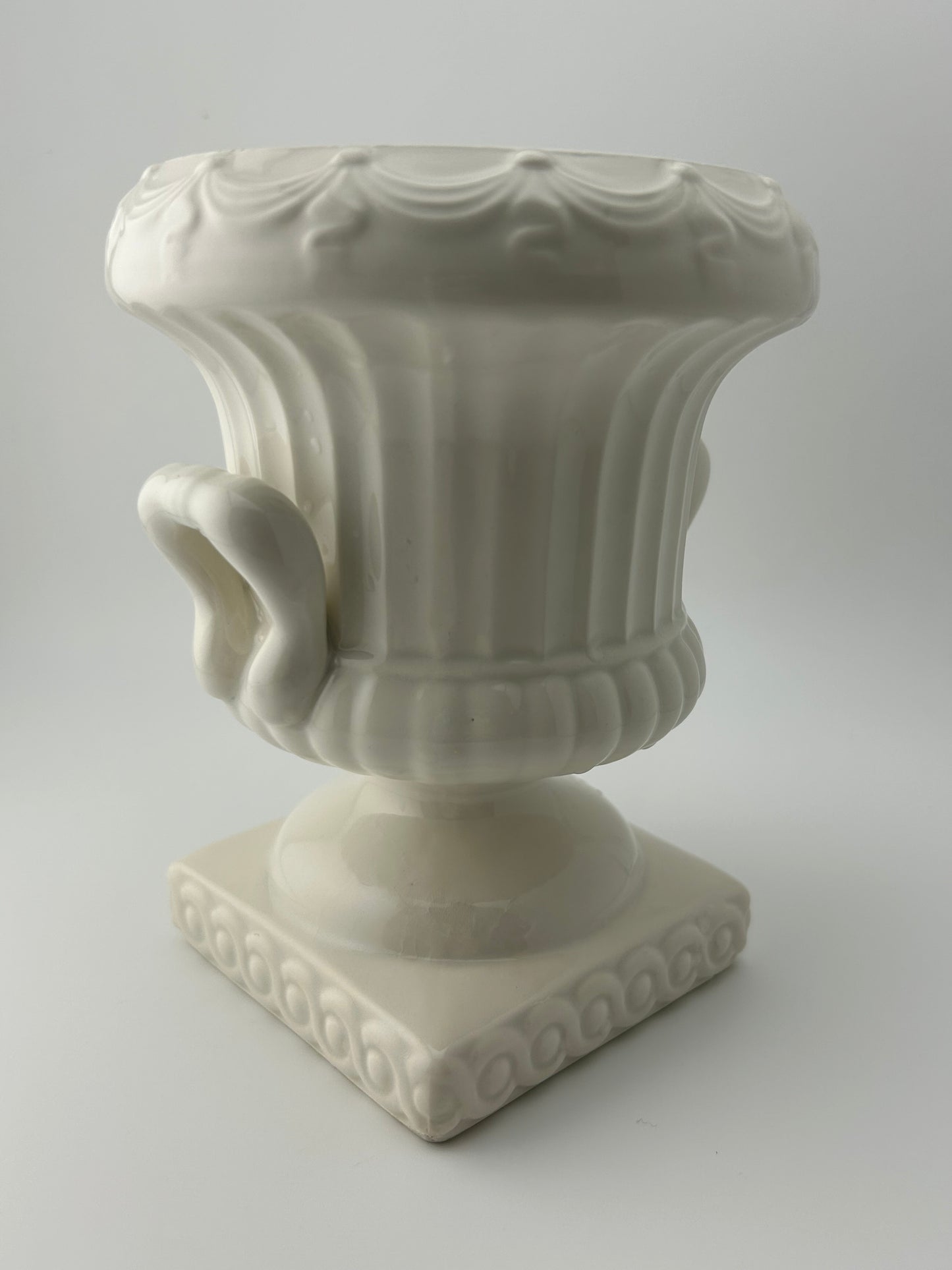 Frisco Golden Gate Co. White Urn Vase