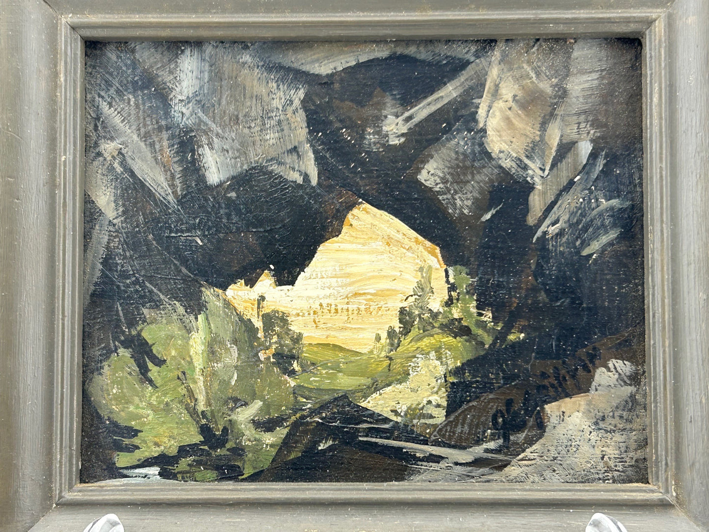 Time & Tide Petite Vintage Painting by J.E. Griffin