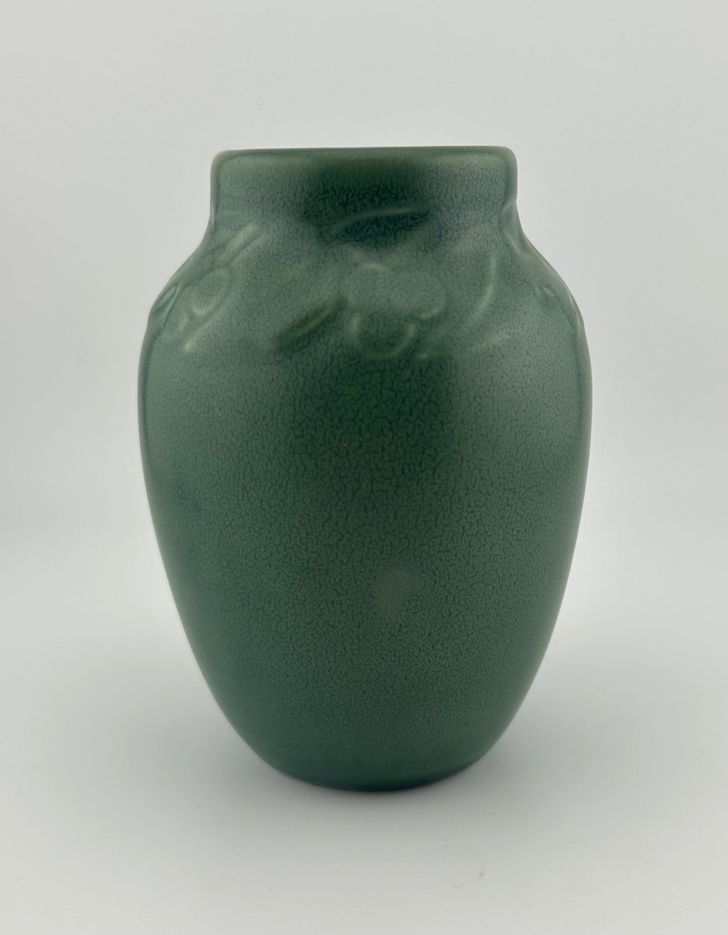 Rookwood Matte Green Leaf & Berries Motif Vase #2139 (1928)