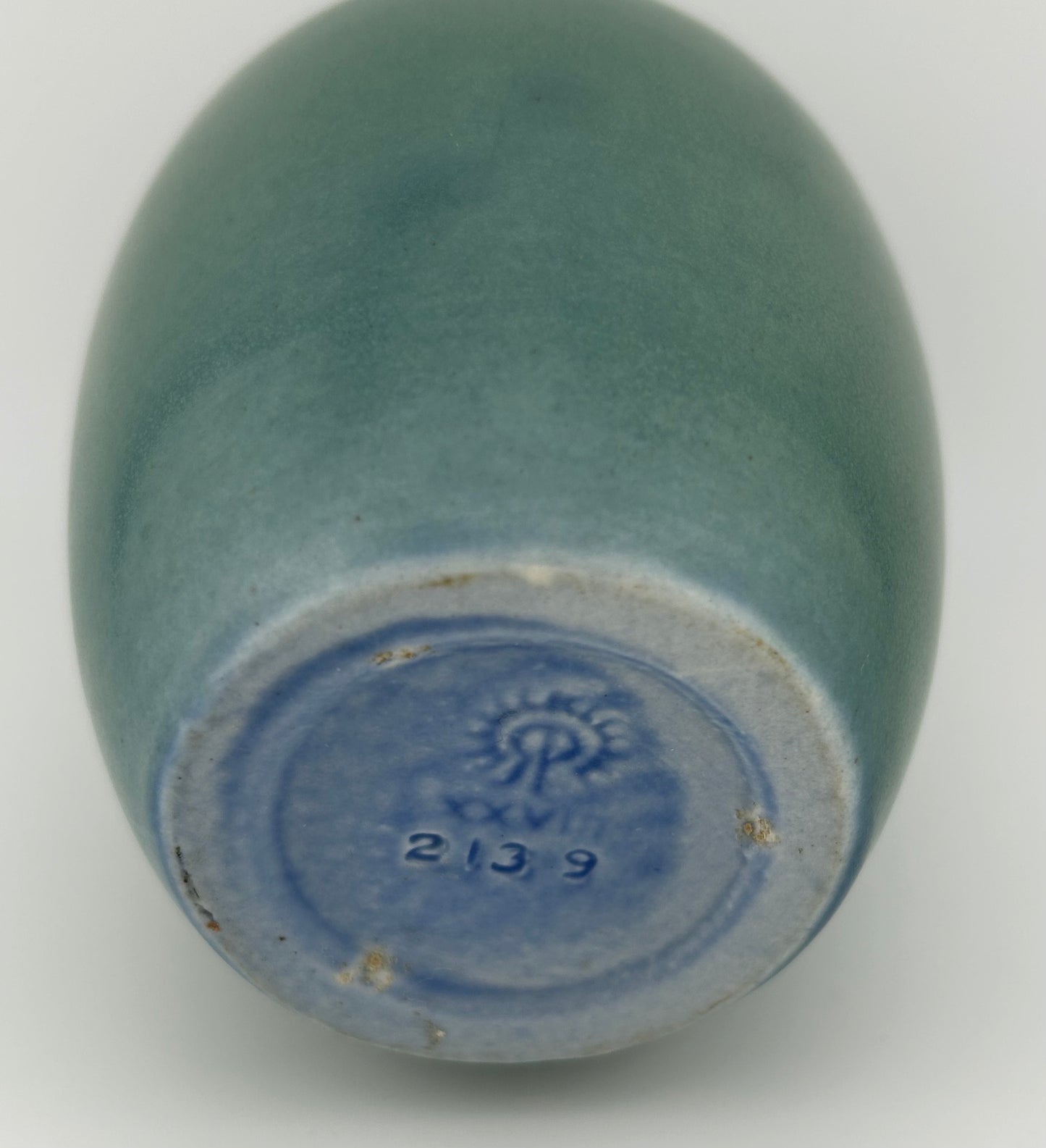 Rookwood Matte Green Leaf & Berries Motif Vase #2139 (1928)