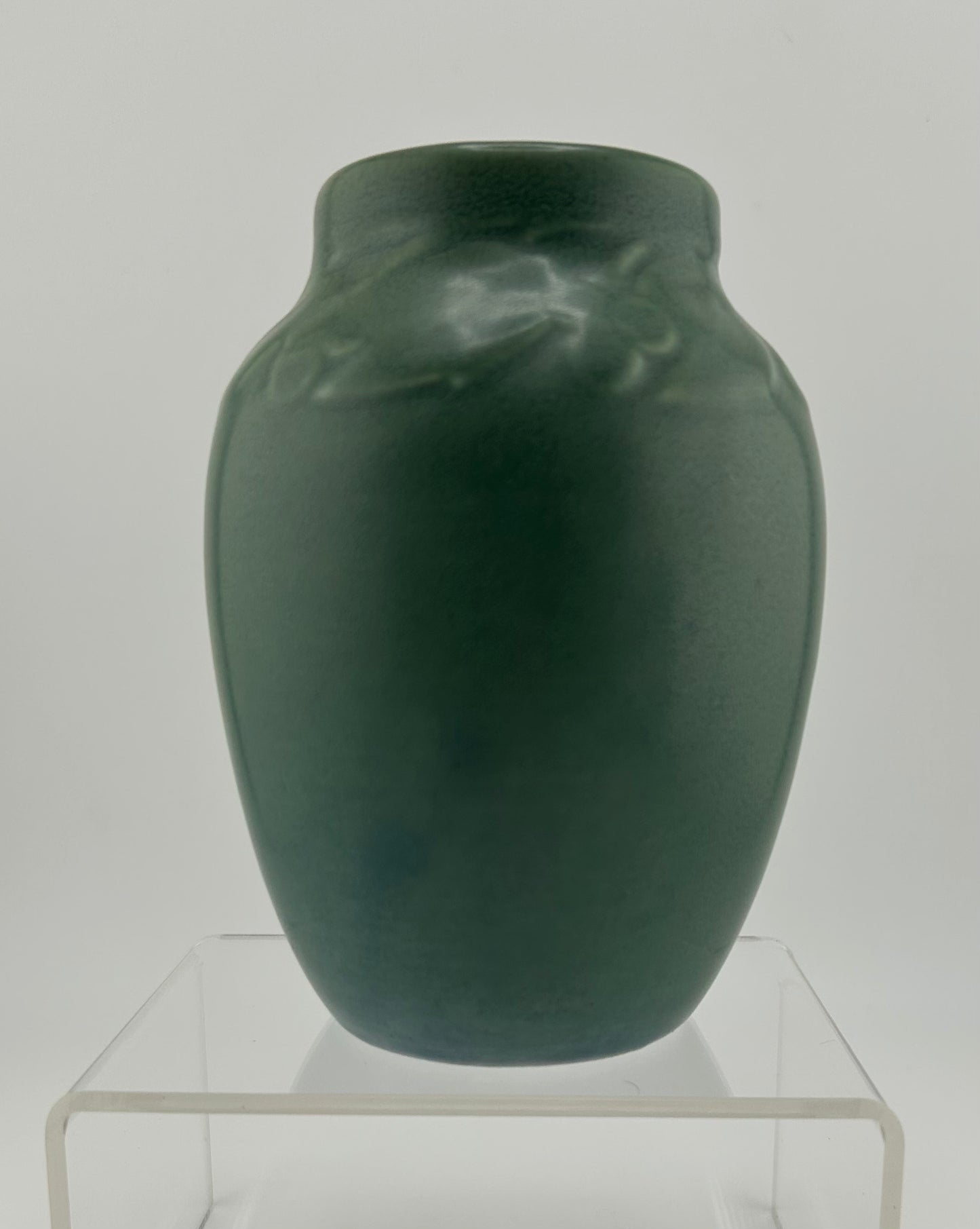 Rookwood Matte Green Leaf & Berries Motif Vase #2139 (1928)