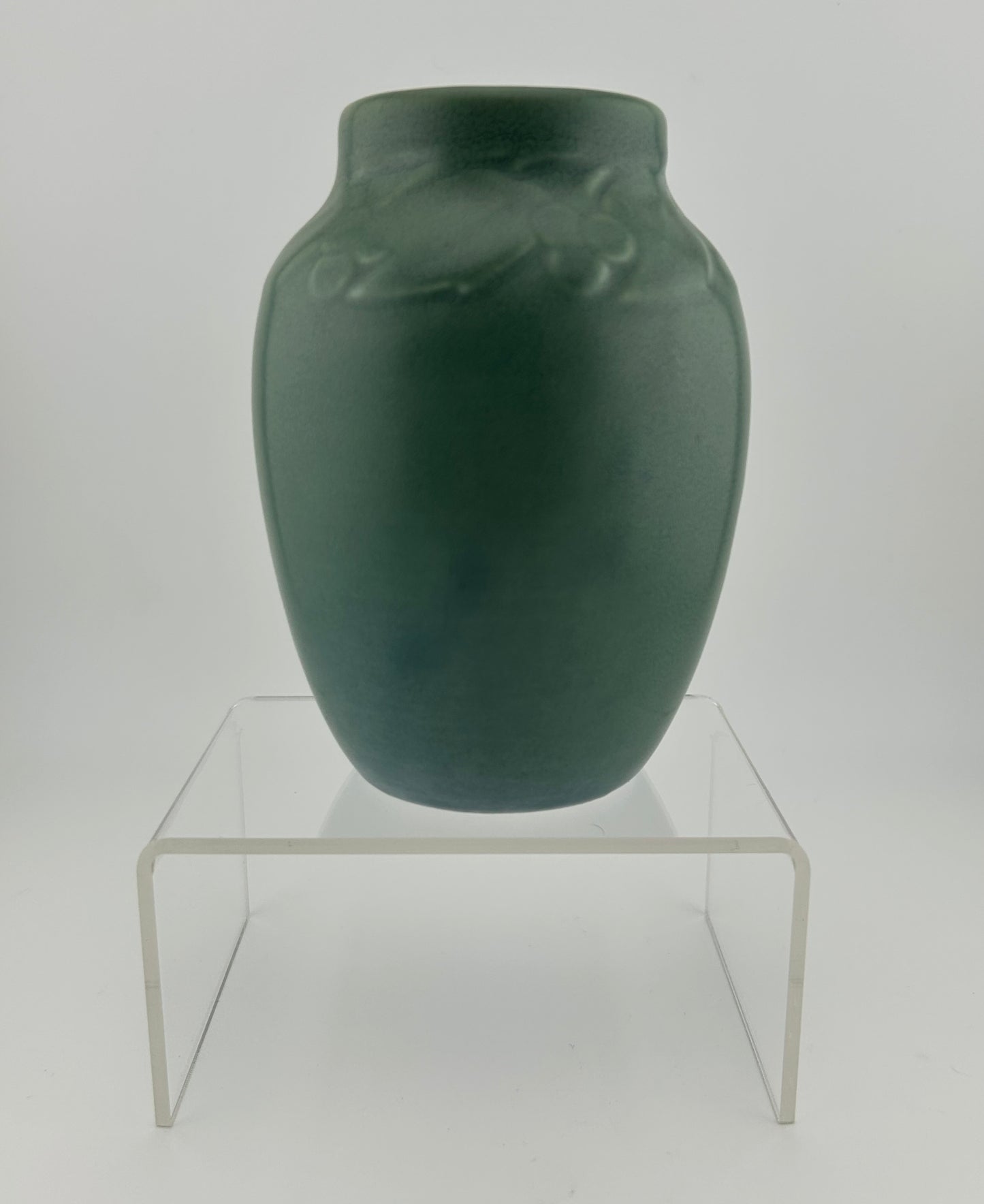 Rookwood Matte Green Leaf & Berries Motif Vase #2139 (1928)