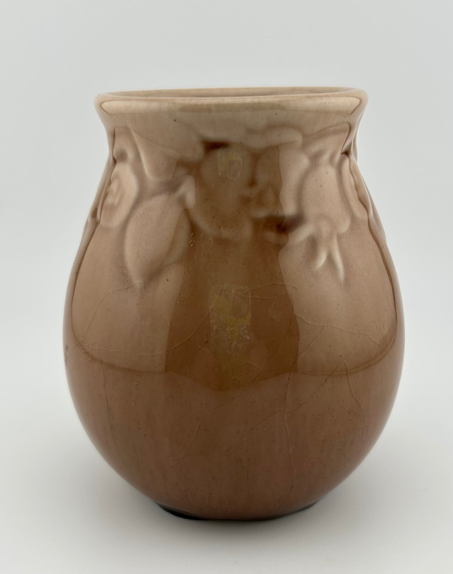 Rookwood Brown Rose Hips Motif Vase #2122 (1948)