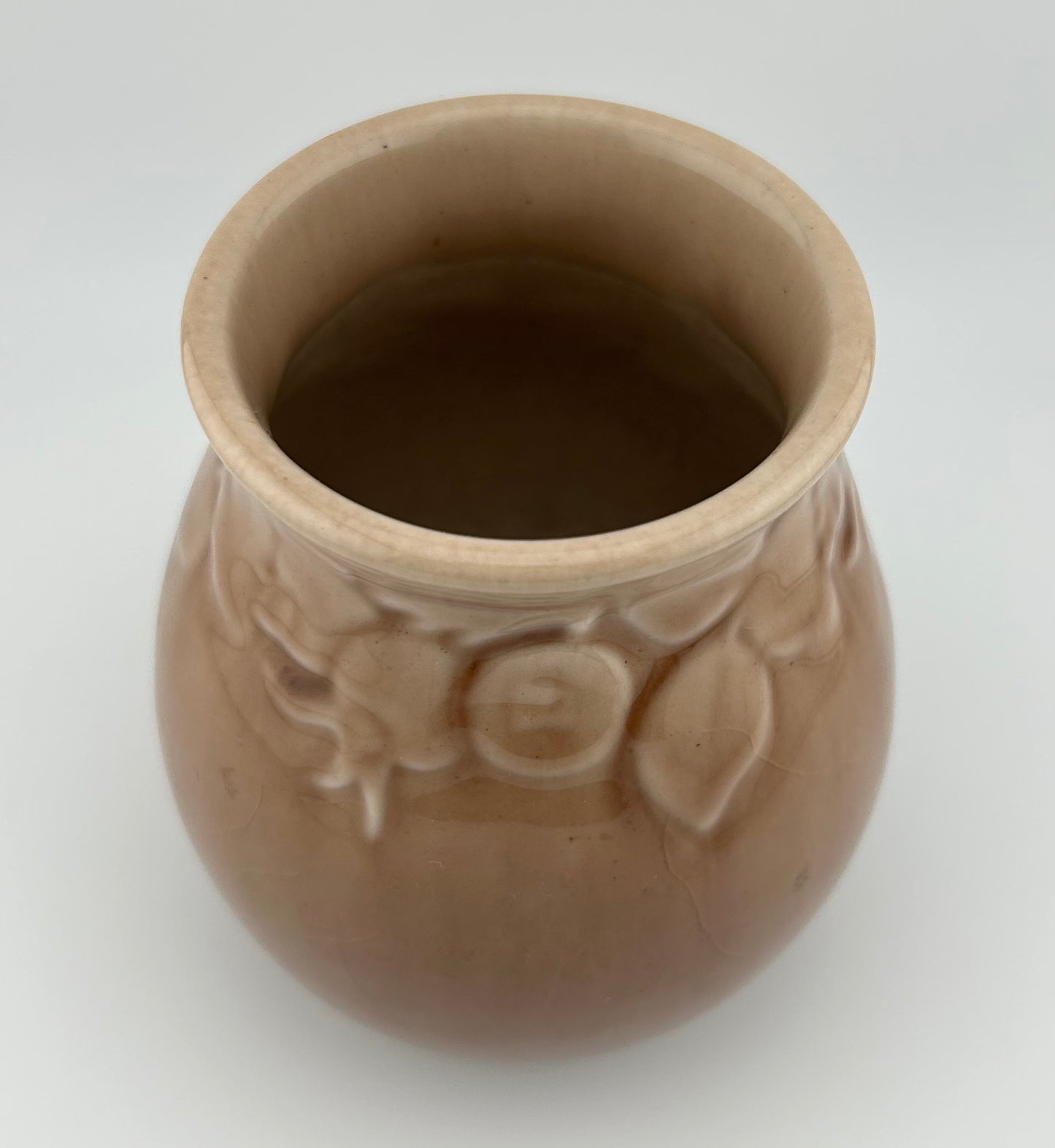 Rookwood Brown Rose Hips Motif Vase #2122 (1948)
