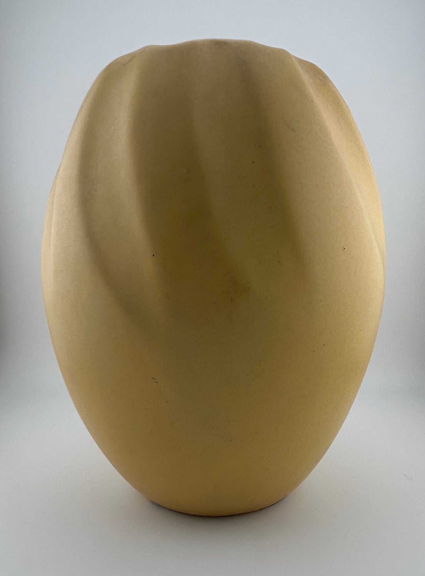 Rare Weller Pottery Large Matte Yellow Vase