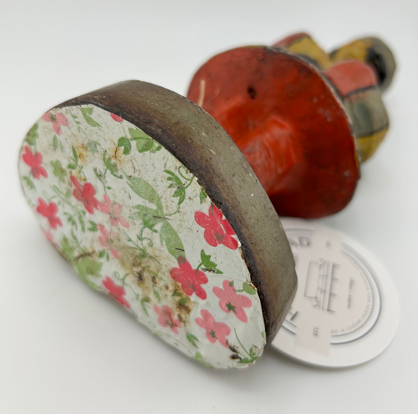 Vintage Japanese Cast Iron Door Stop