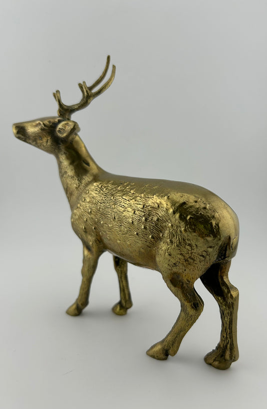 Solid Brass Deer