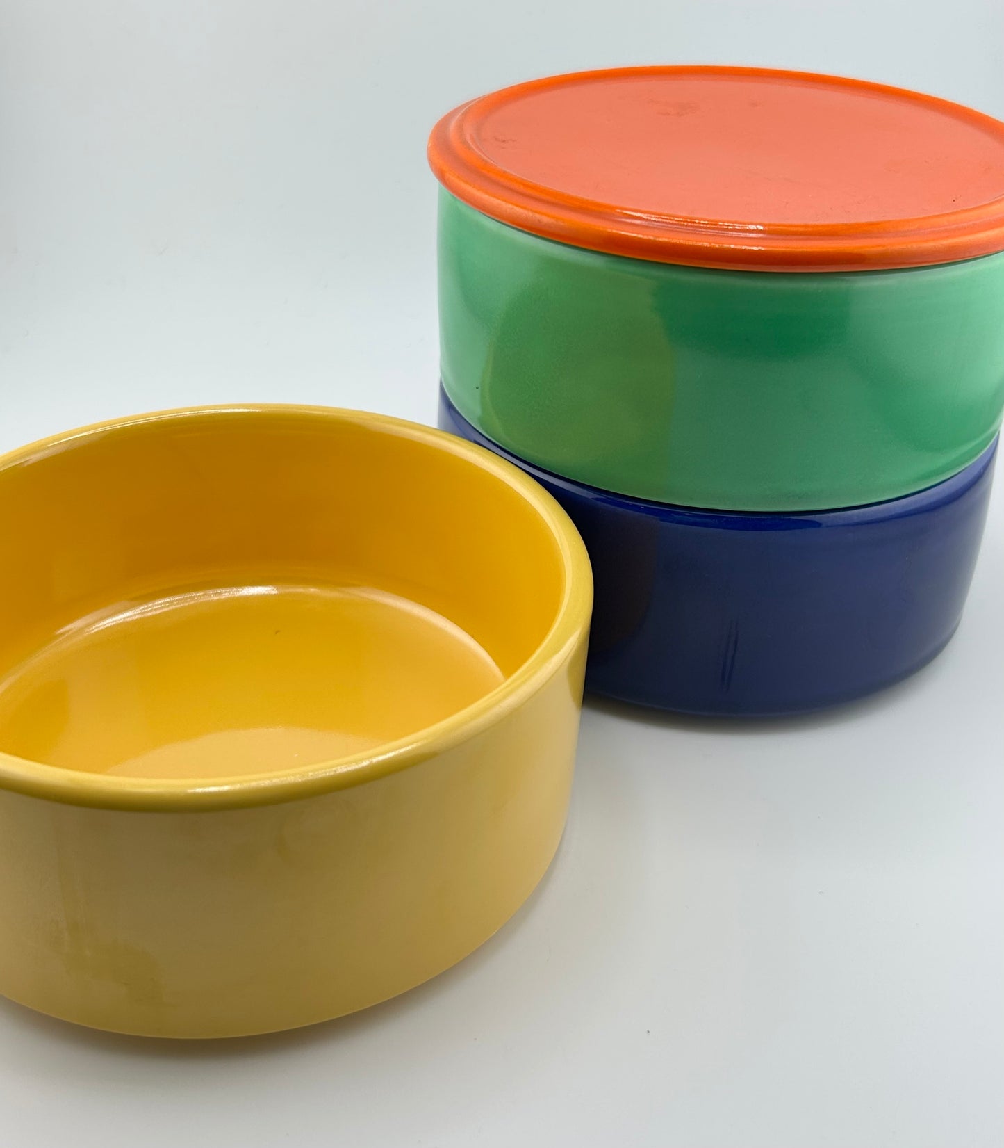 Vintage Fiesta Promo Kitchen Kraft Stacking Refrigerator Set