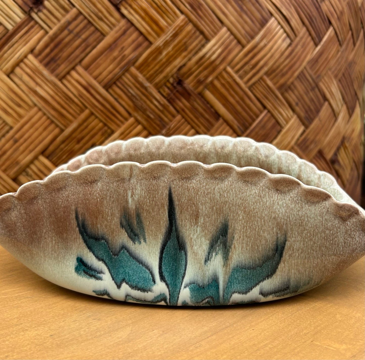 Hoffman Pottery of Columbus Ohio Ceramic Planter