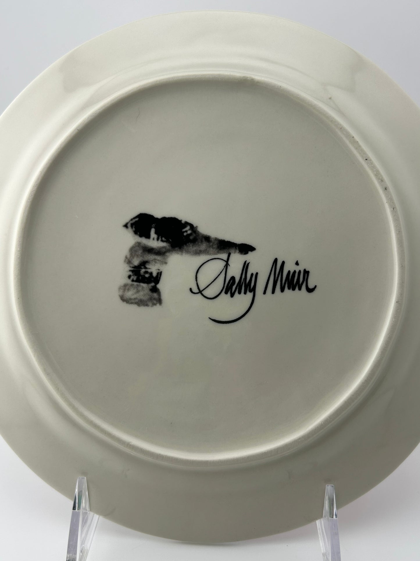 Sally Muir for Anthropologie Westie Plate