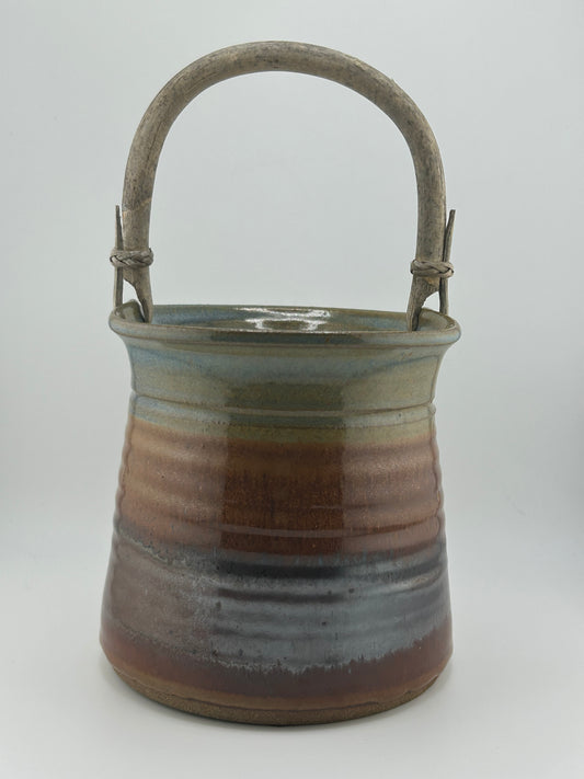 Studio Pottery Vessel with Handle
