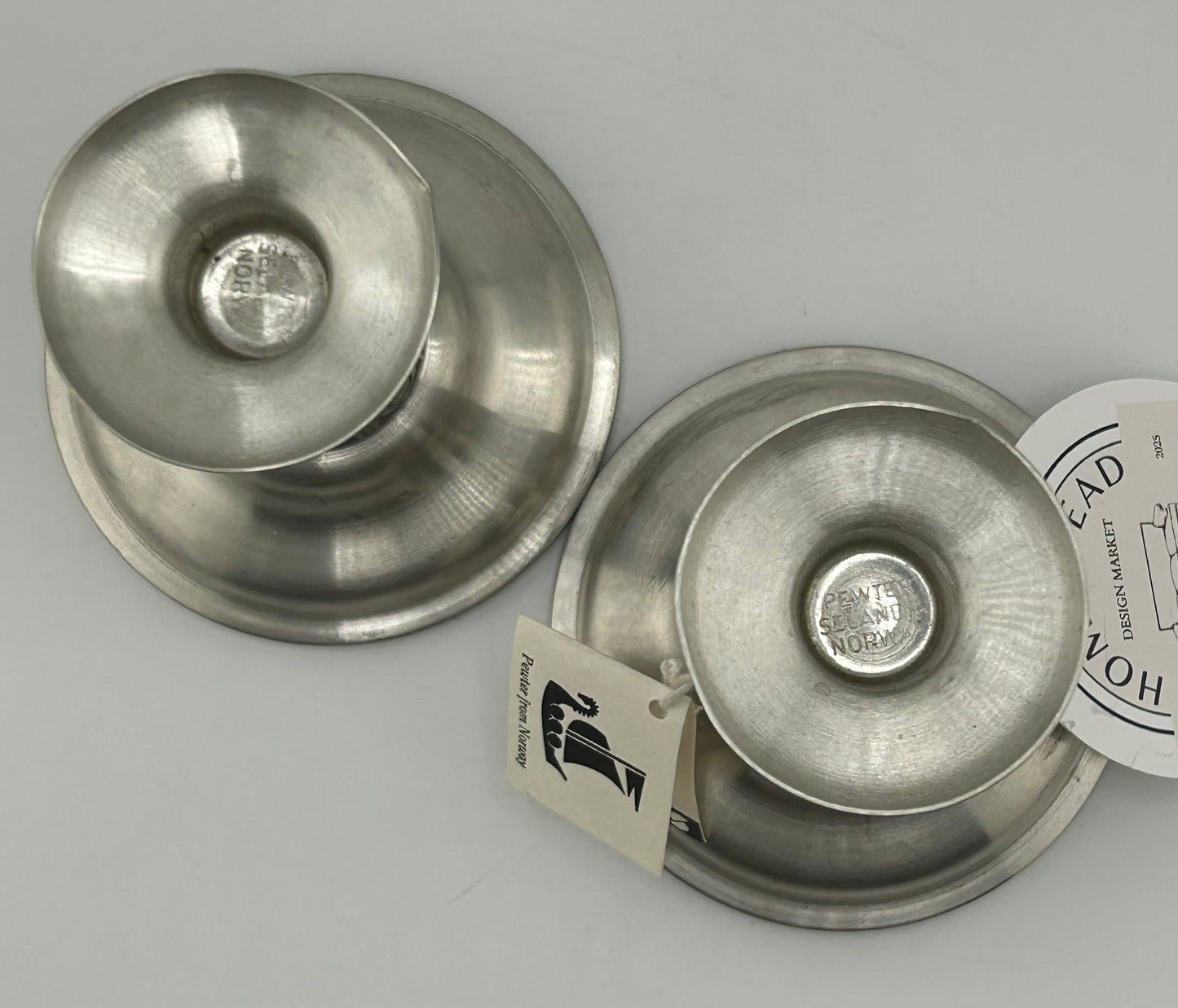 Selandia Pewter Candlesticks
