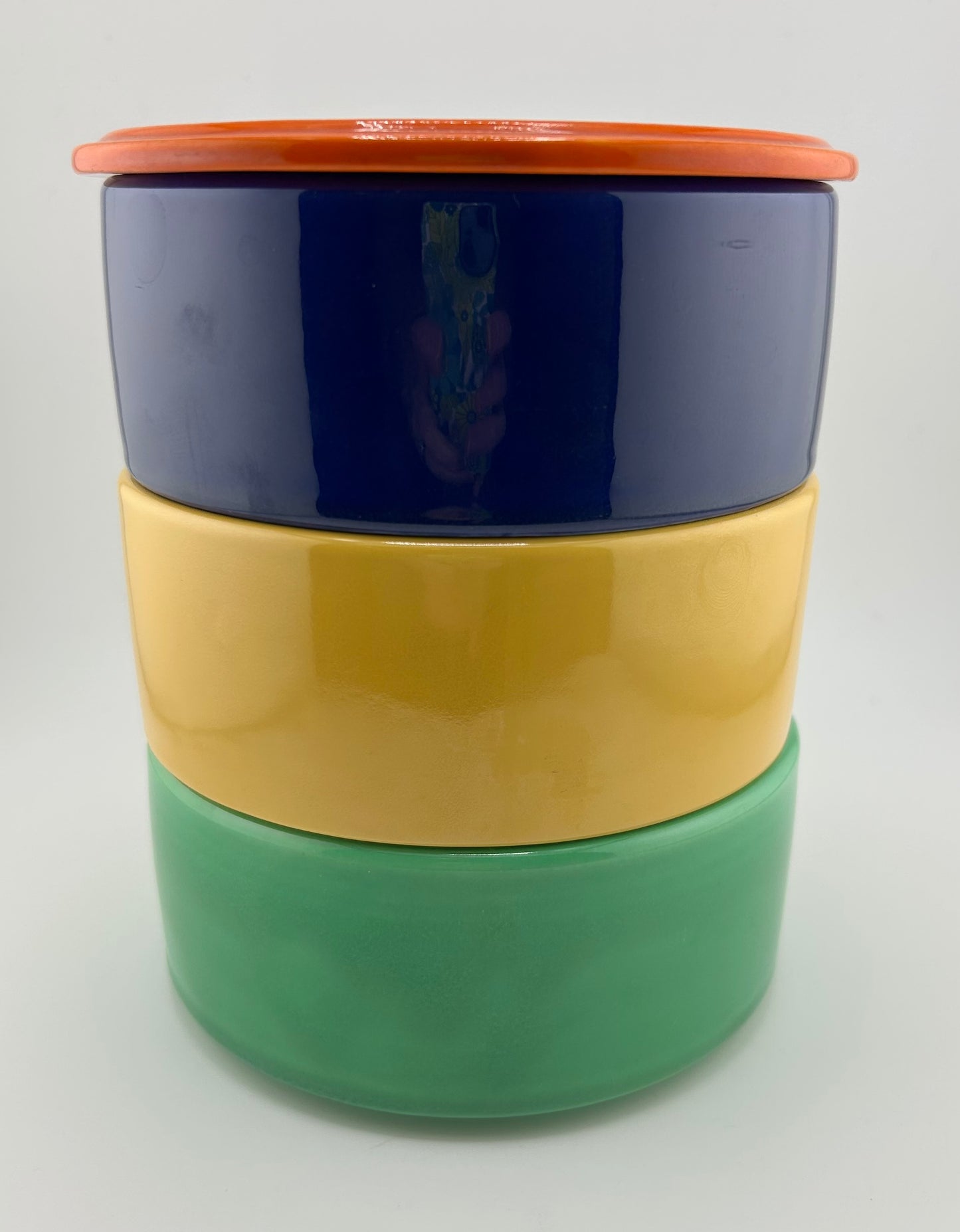 Vintage Fiesta Promo Kitchen Kraft Stacking Refrigerator Set