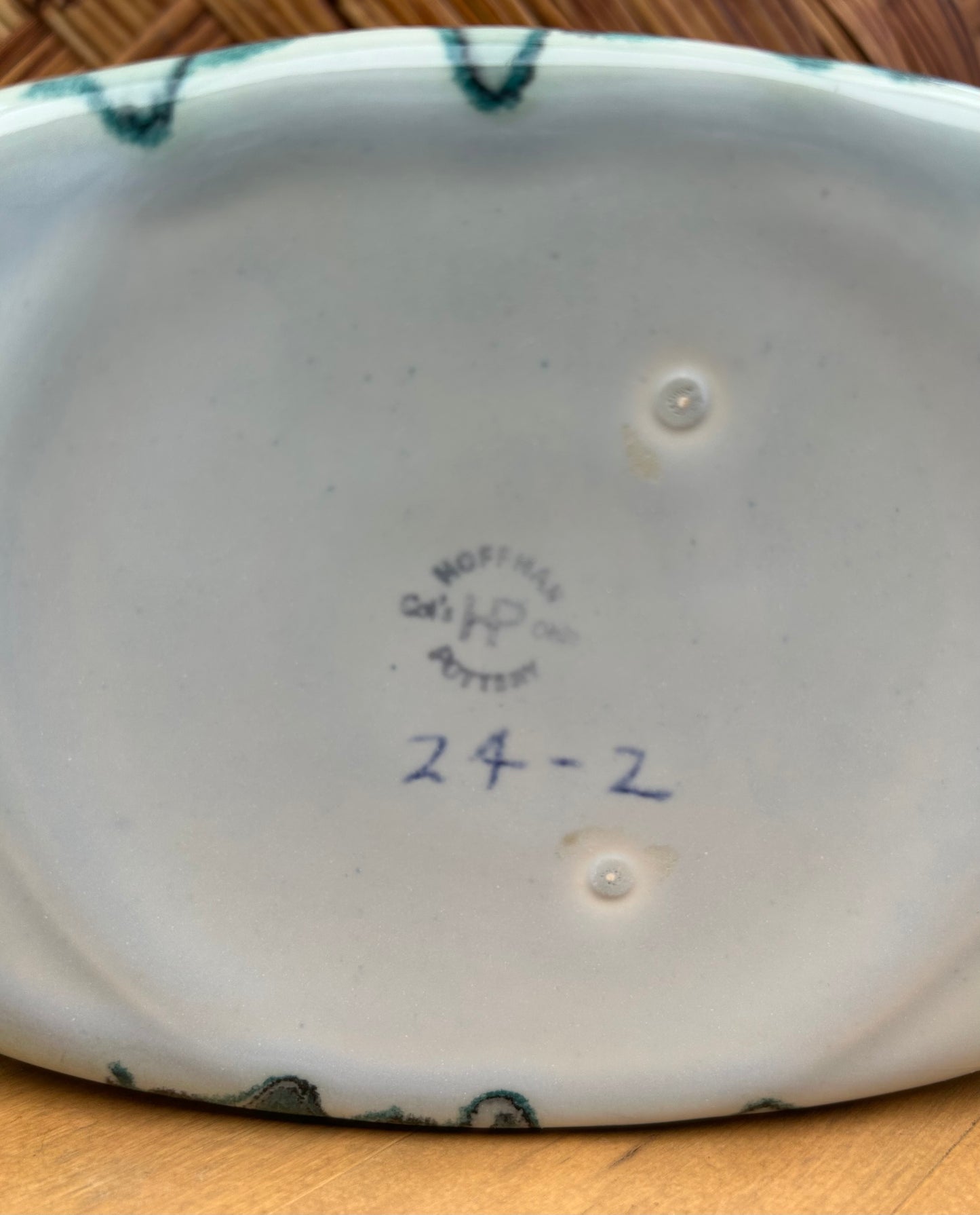 Hoffman Pottery of Columbus Ohio Ceramic Planter
