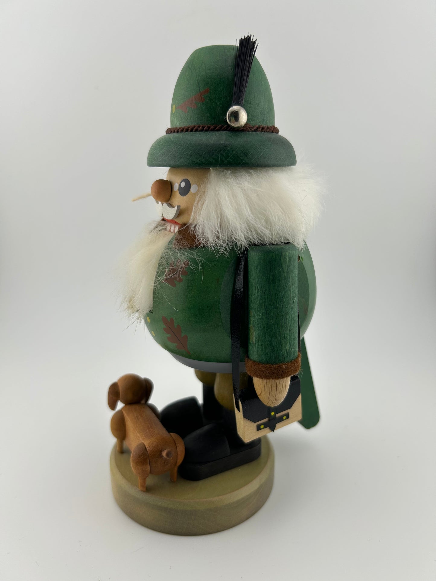 Erzgebirgische Volkskunst Nutcracker with Dog