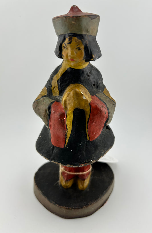 Vintage Japanese Cast Iron Door Stop