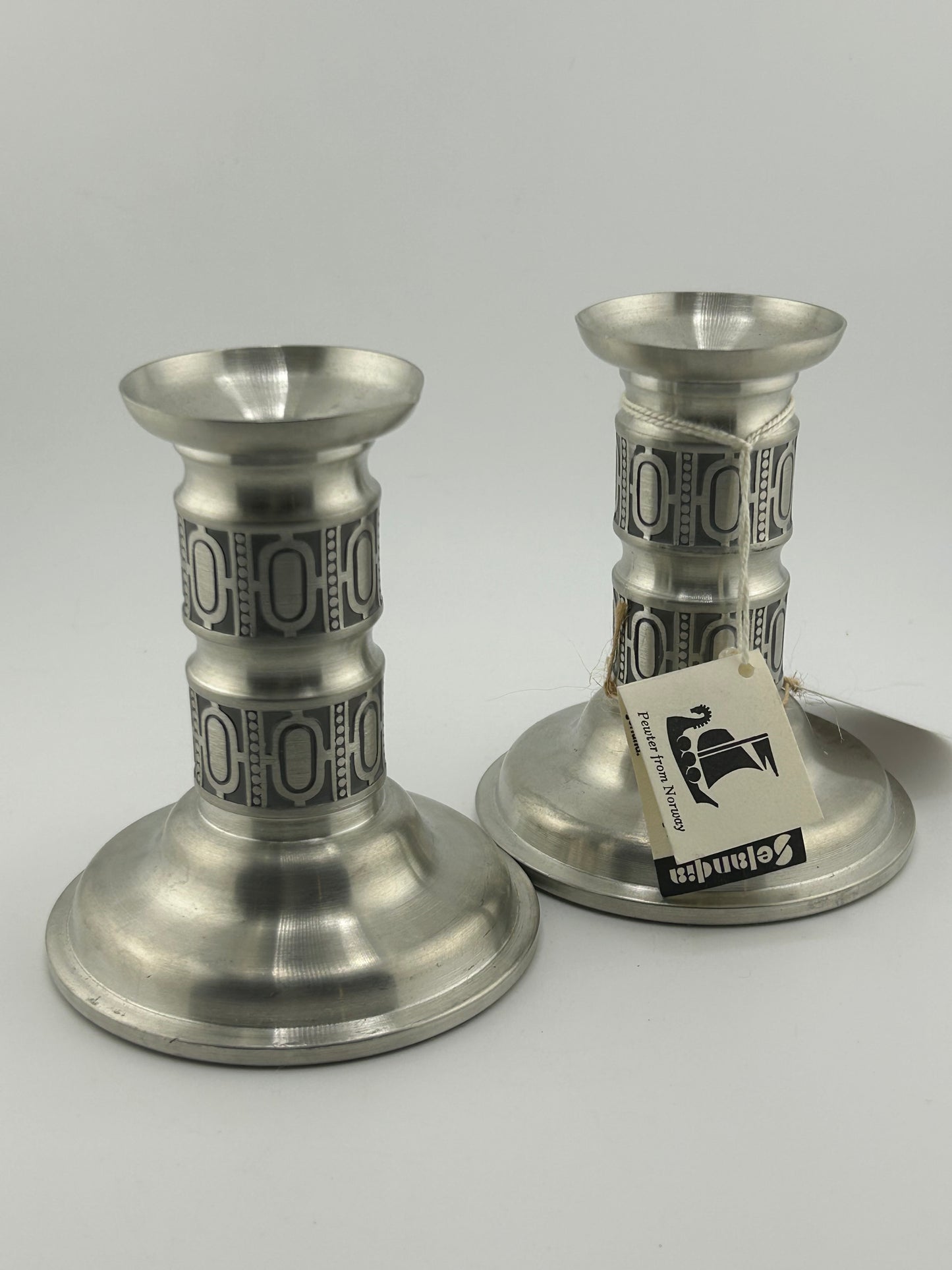 Selandia Pewter Candlesticks