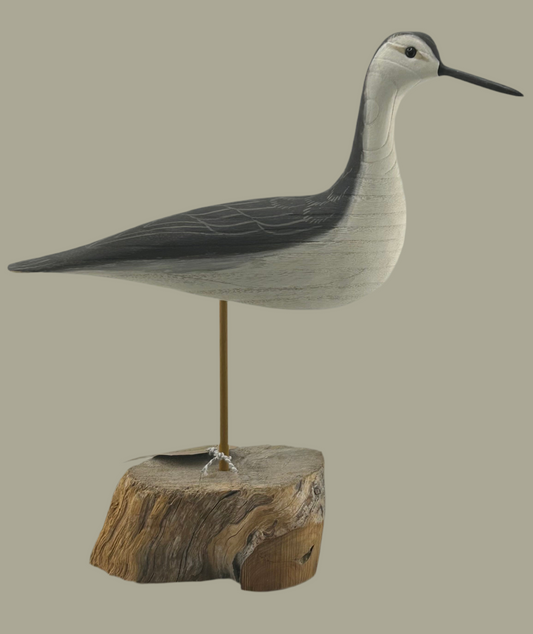 Roe “Duc-Man” Terry Yellowlegs Shorebird (signed by artist)