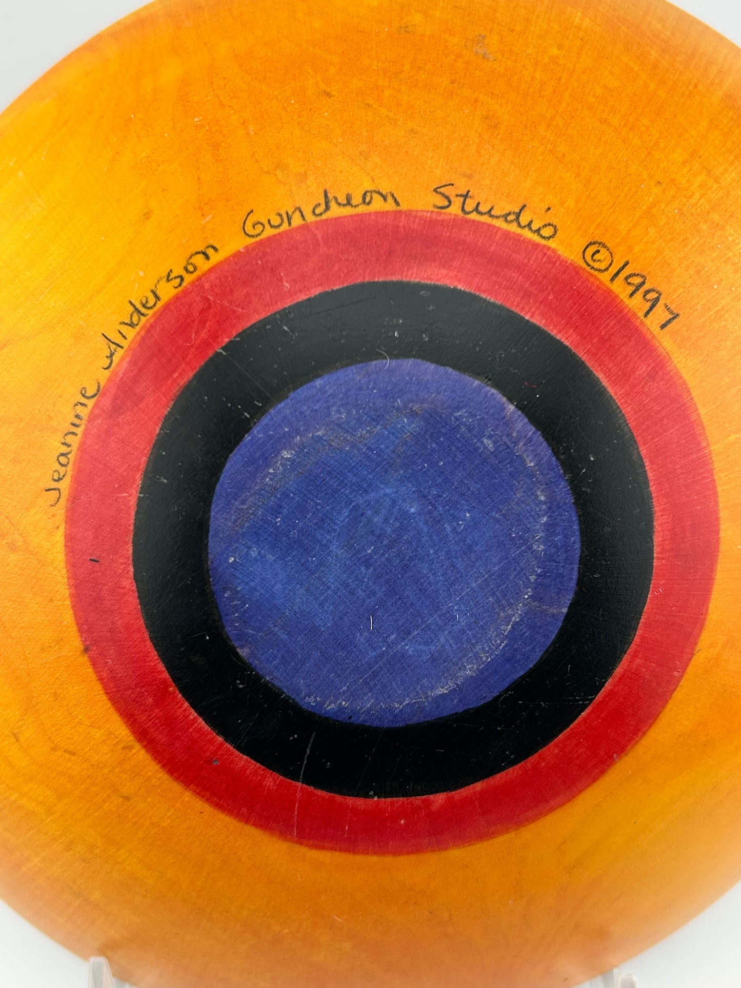 Jeanine Anderson Guncheon Wood Bowl