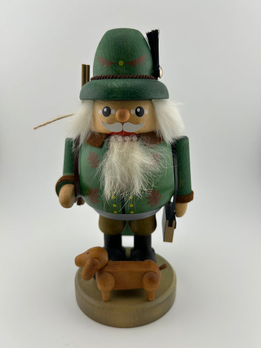 Erzgebirgische Volkskunst Nutcracker with Dog