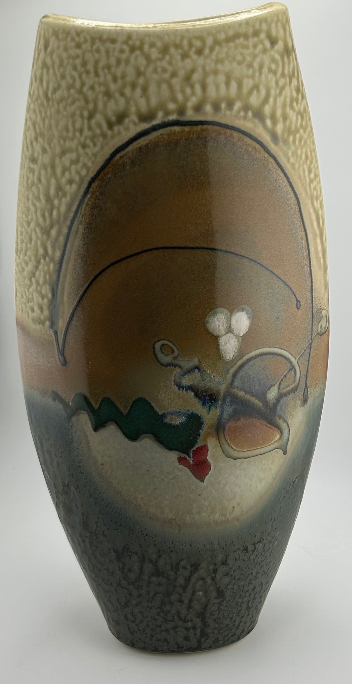 Loren Lukens Studio Pottery Vase