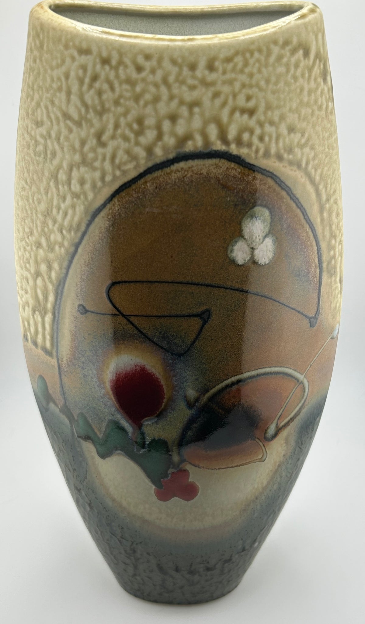 Loren Lukens Studio Pottery Vase