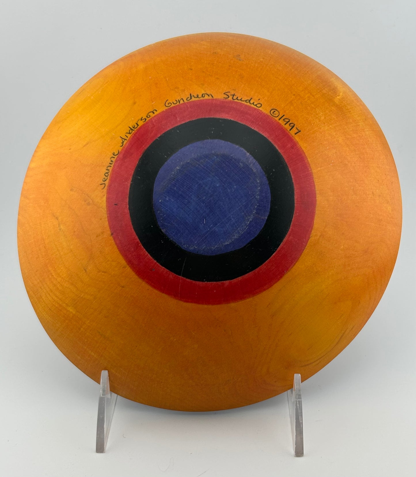 Jeanine Anderson Guncheon Wood Bowl