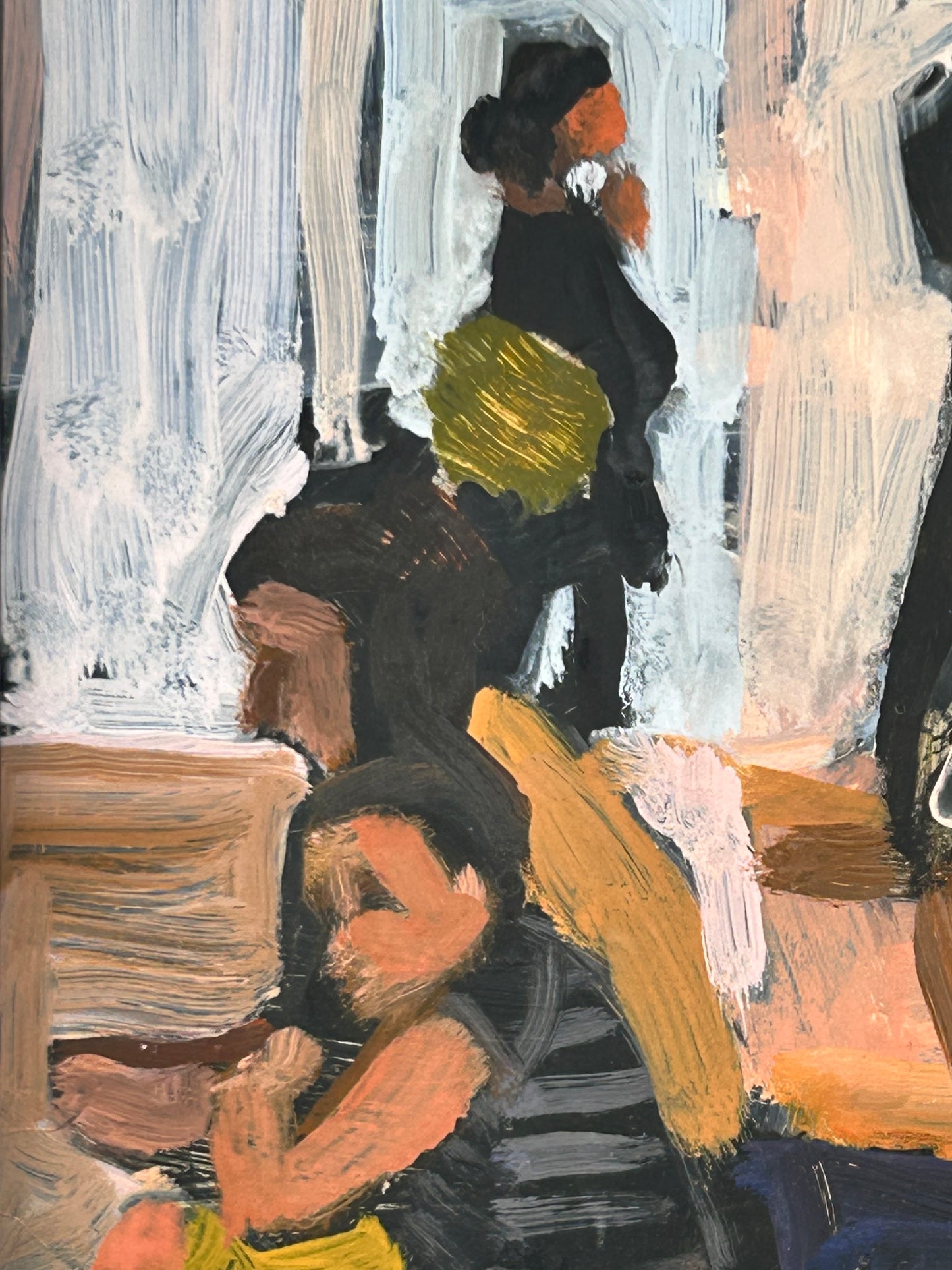 “Museum Fatigue” by Pamela Hoffmeister (2016)