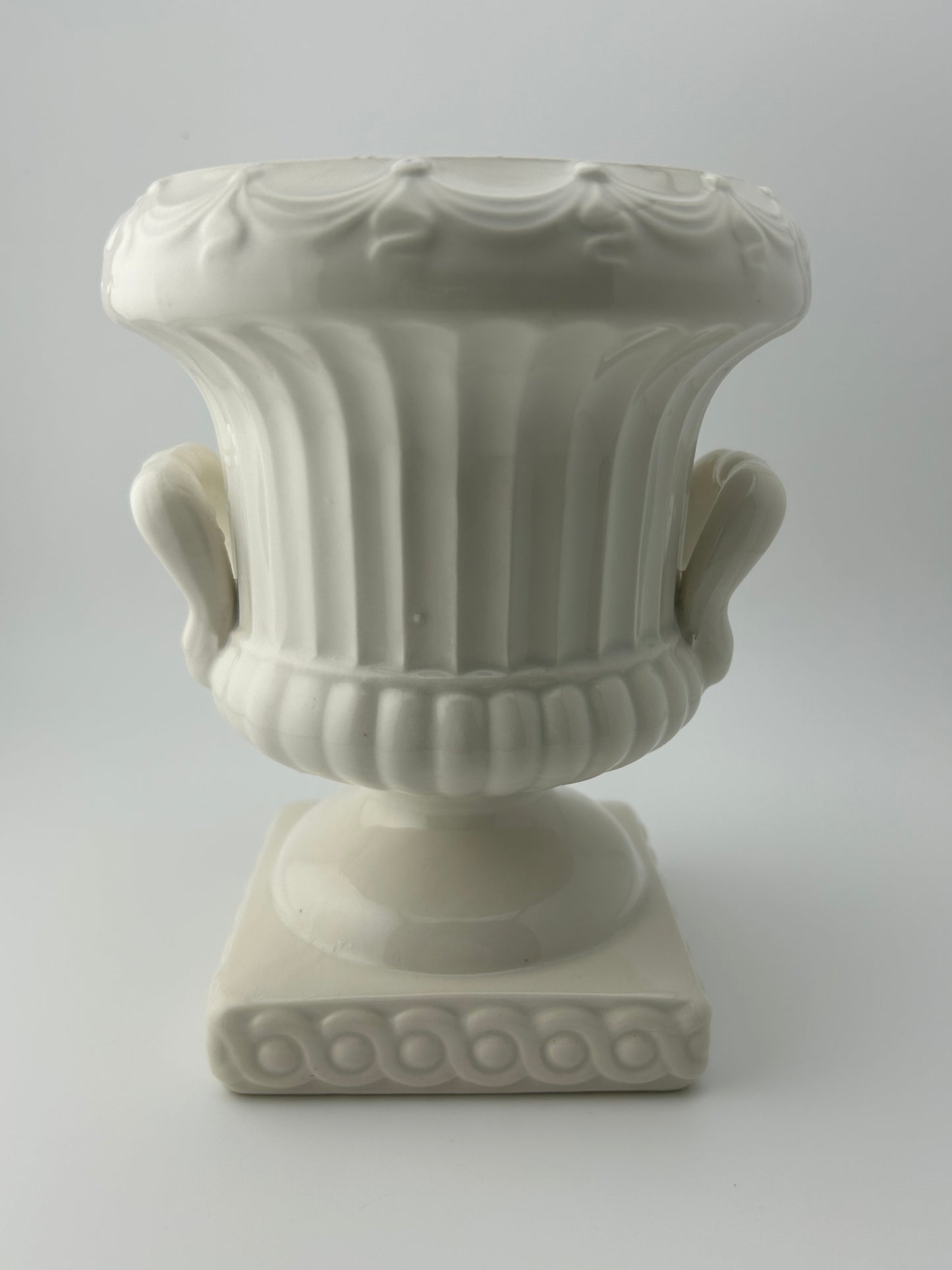 Frisco Golden Gate Co. White Urn Vase