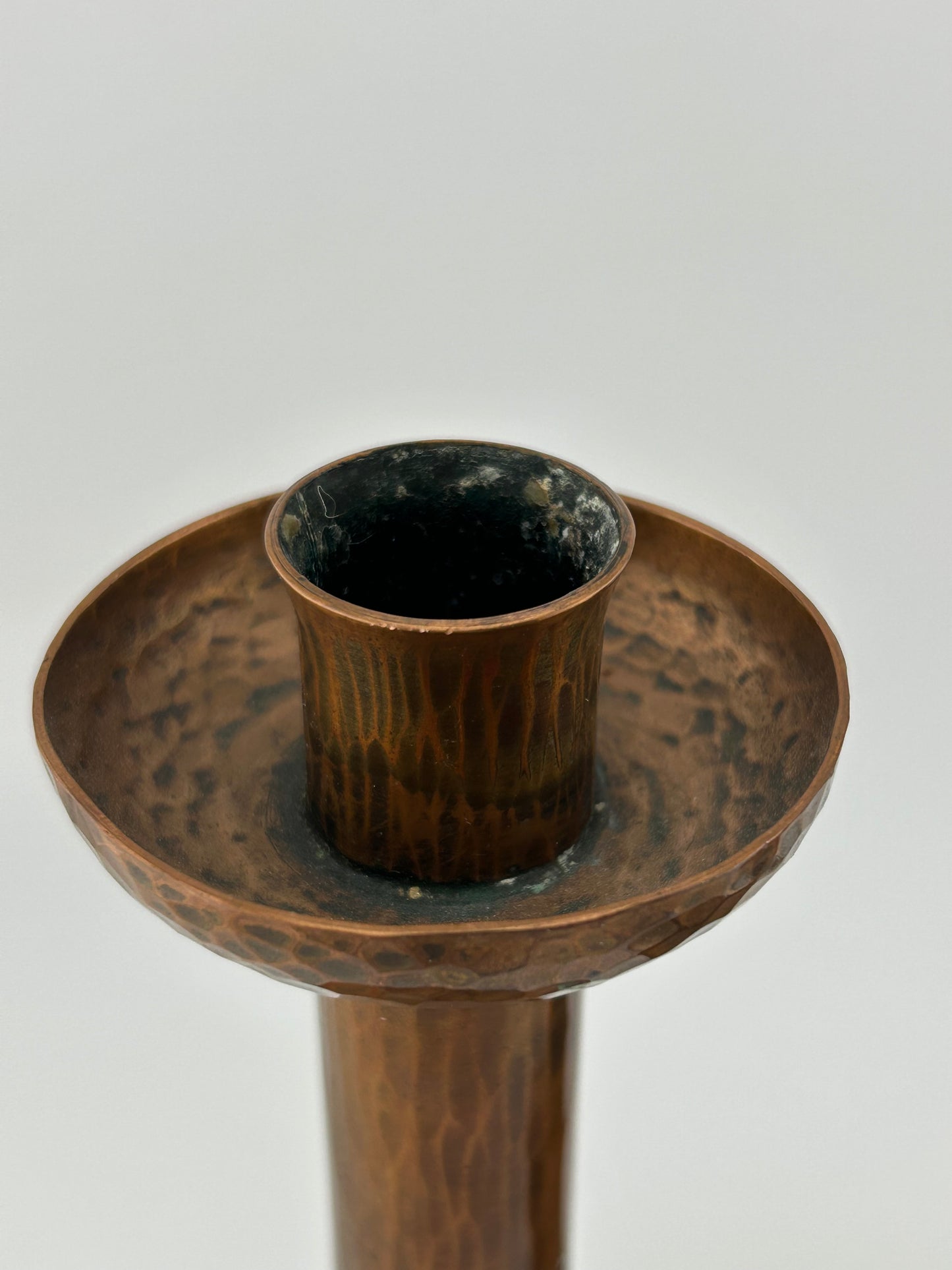 Copper Candlestick Pair
