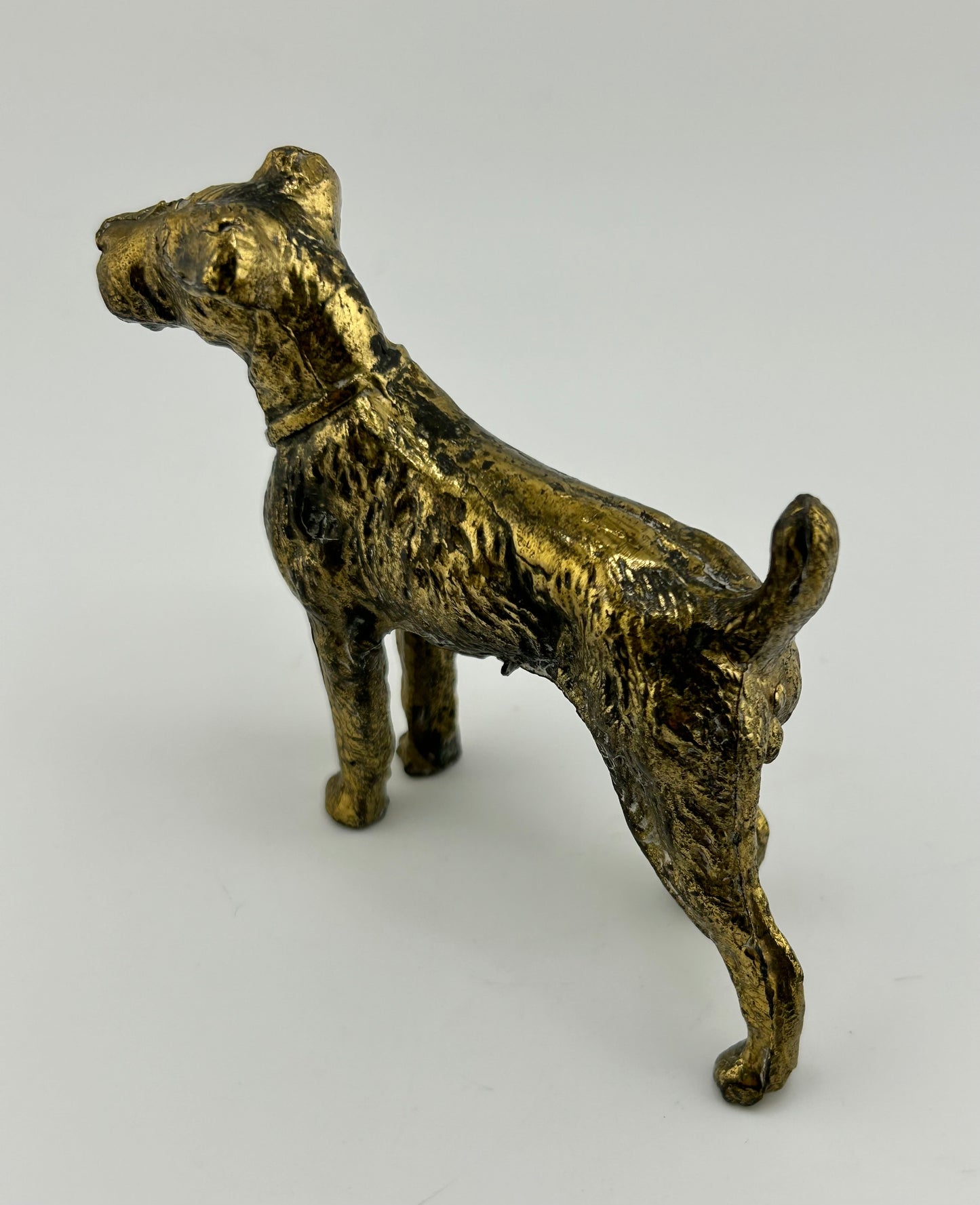 Brass Terrier Figurine