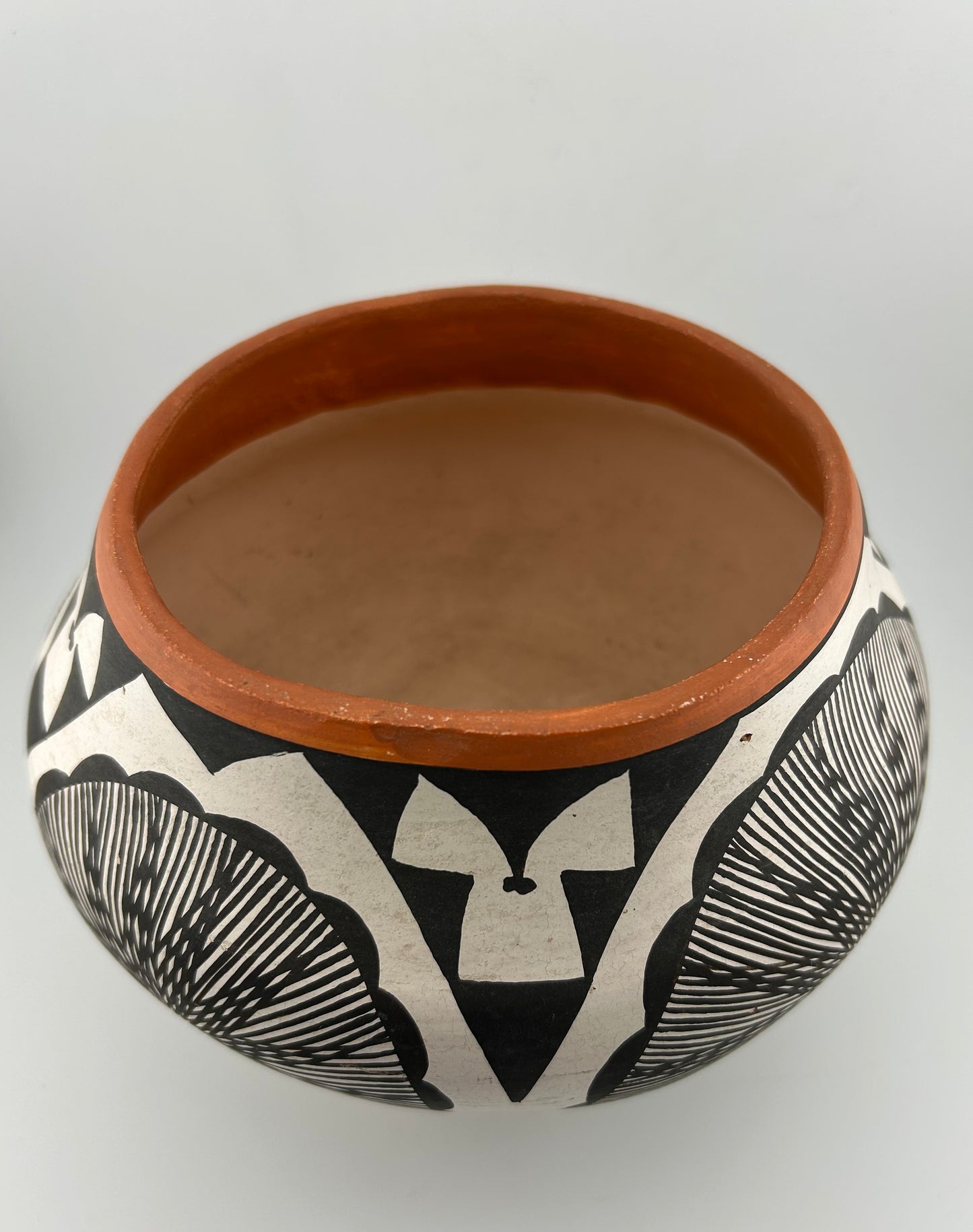 Acoma Pottery New Mexico Large Painted Pot