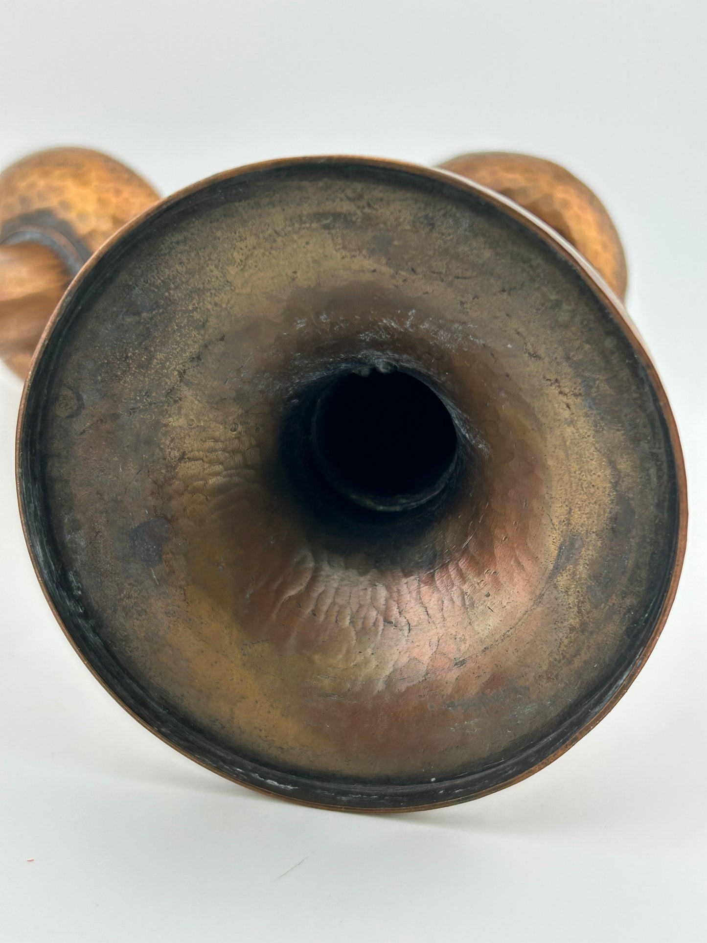 Copper Candlestick Pair