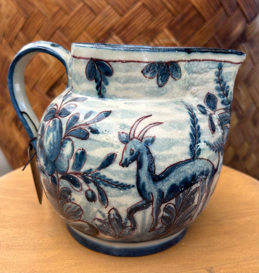 Vintage 1976 Sant’anna Portugal Ceramic Pitcher