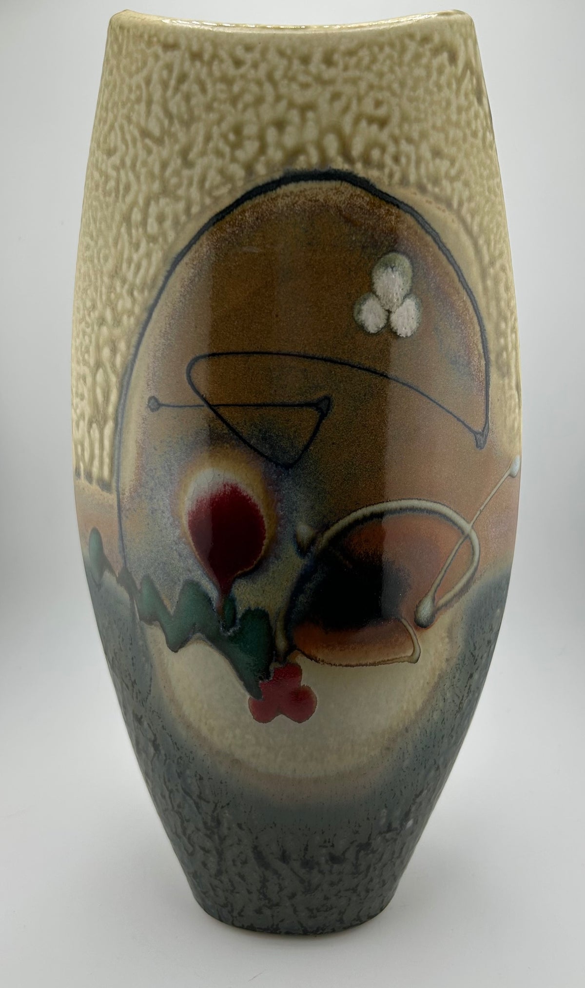 Loren Lukens Studio Pottery Vase
