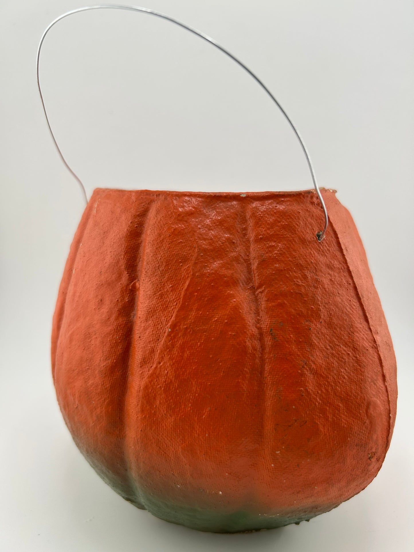 Vintage 5.5” Paper Mache Jack O Lantern