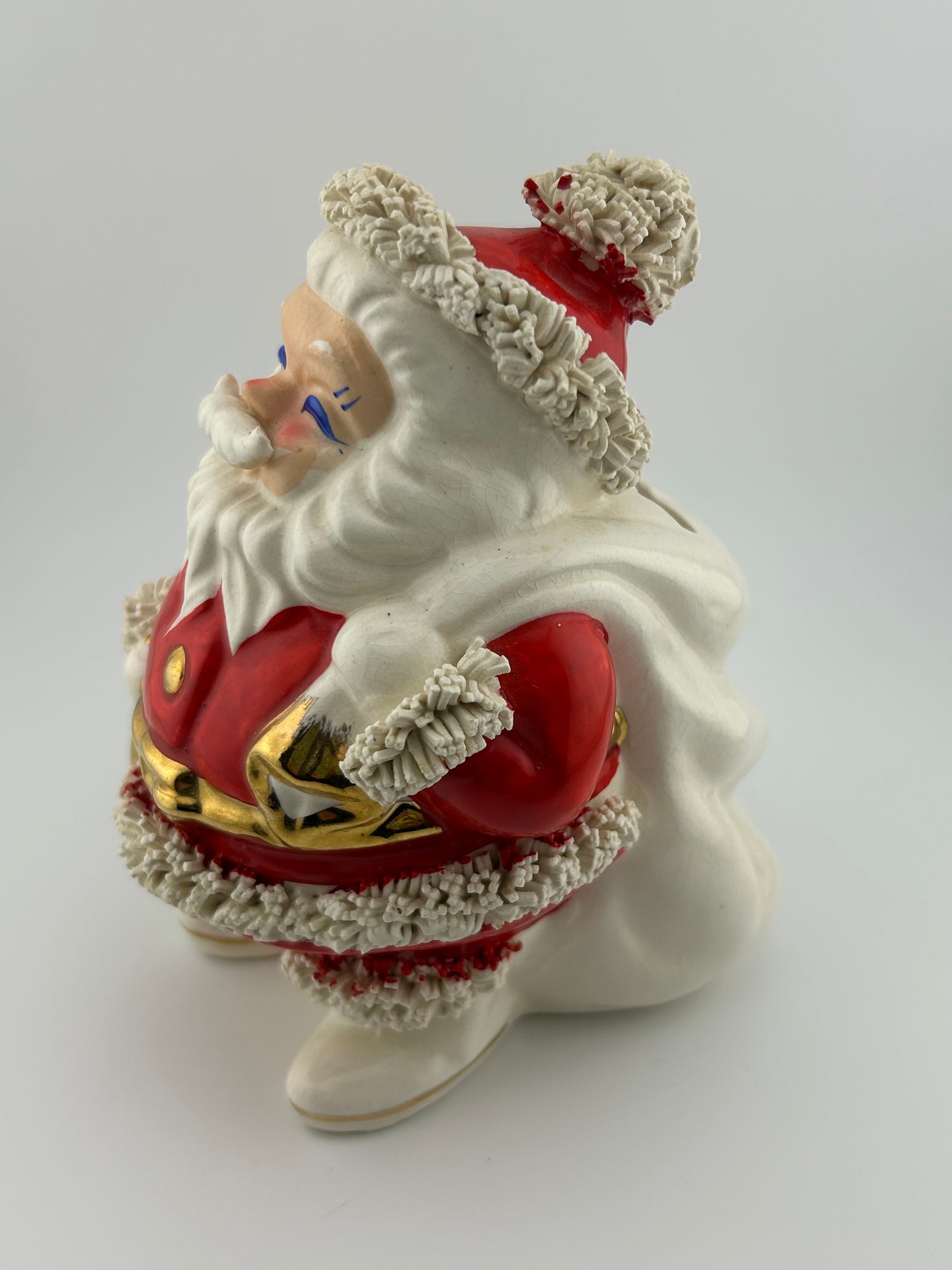 Spaghetti Santa Piggy Bank