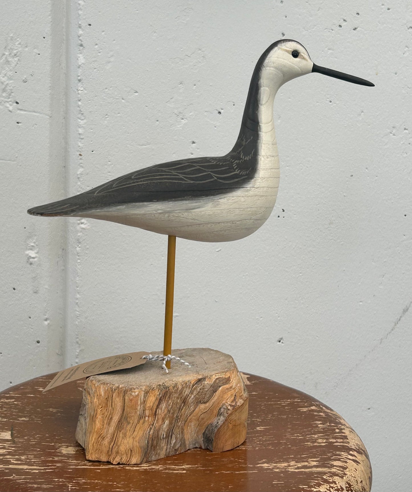 Roe “Duc-Man” Terry Yellowlegs Shorebird (signed by artist)