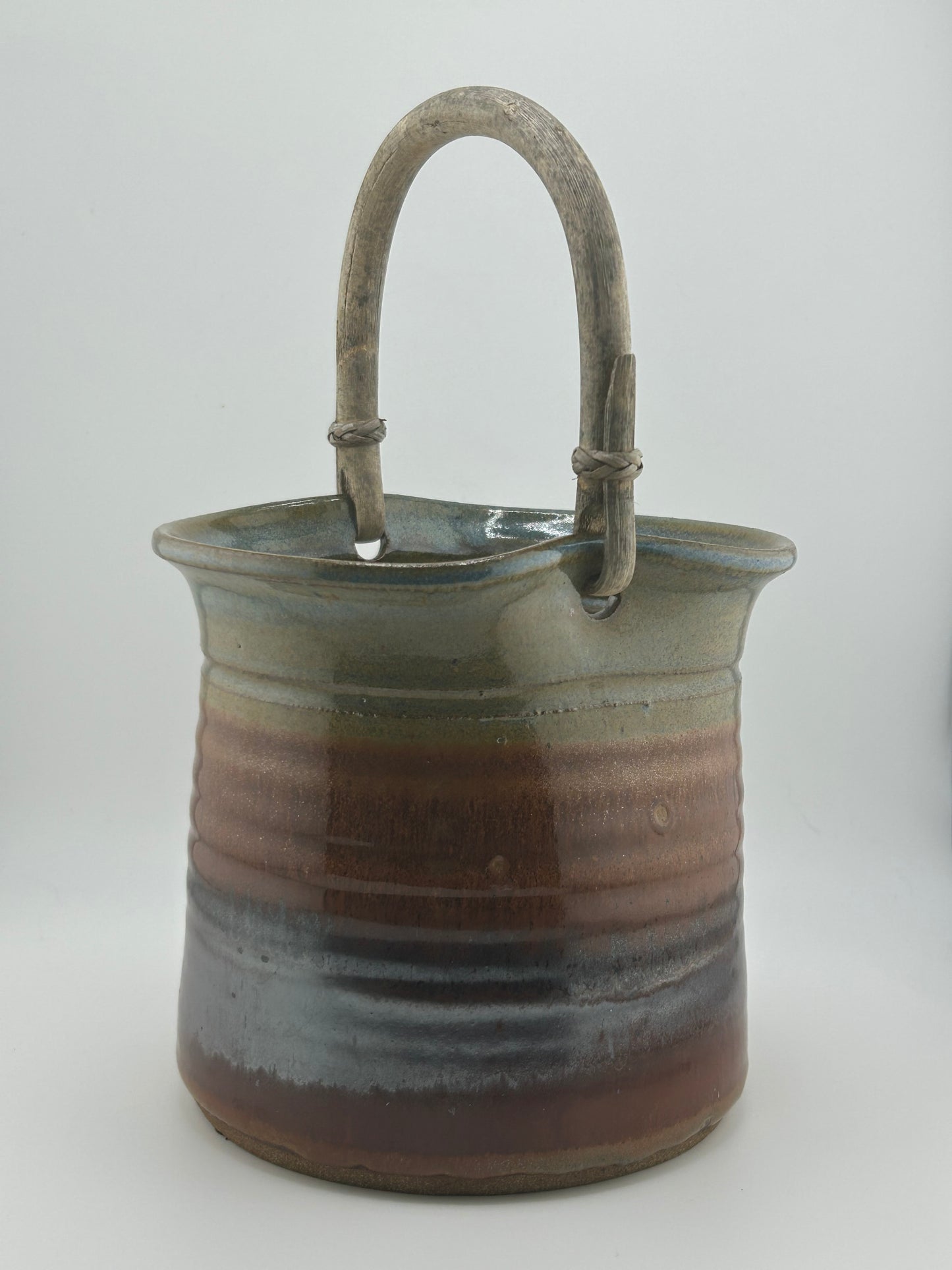 Studio Pottery Vessel with Handle